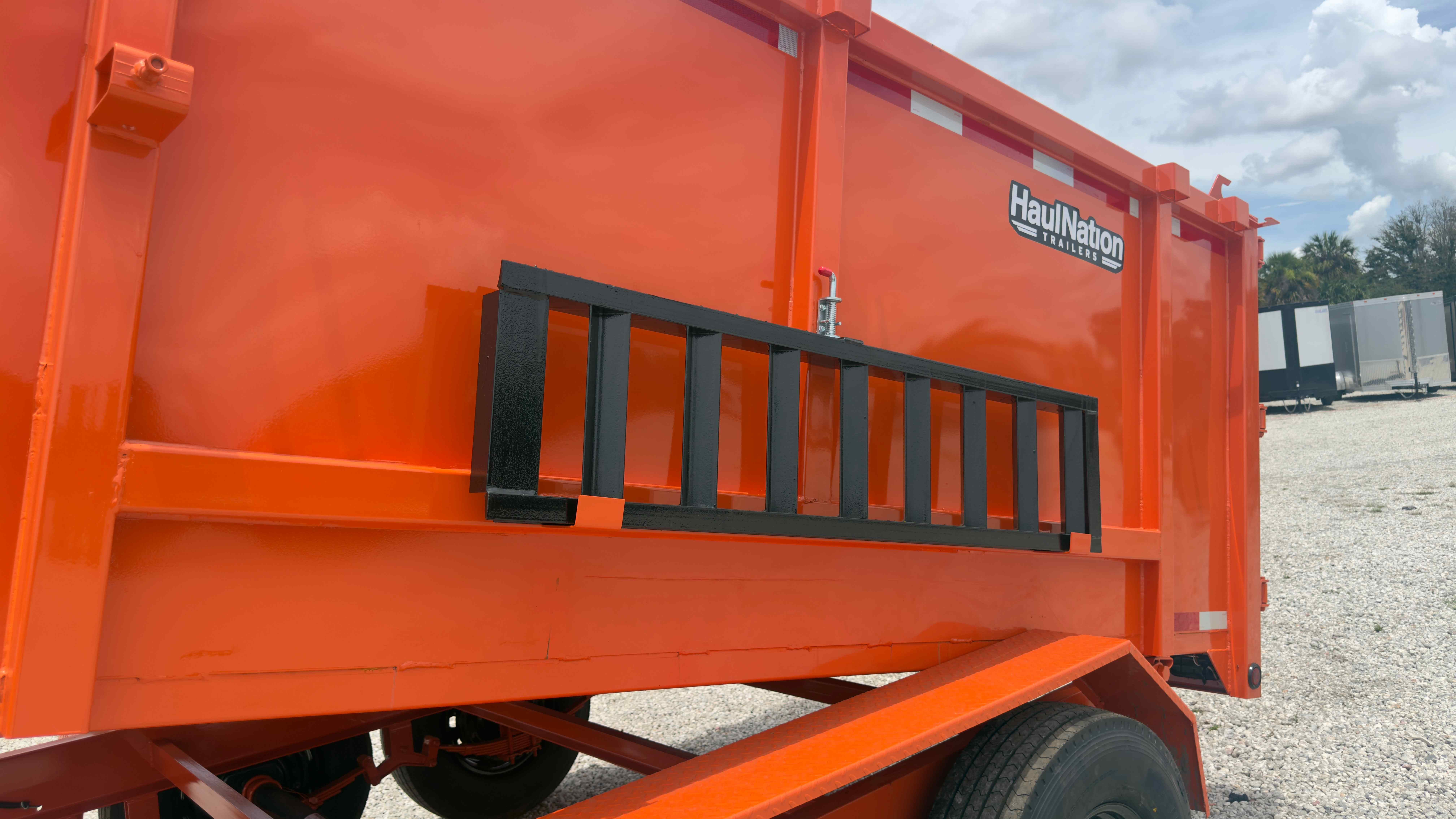 New 7×14 Steel Pines Cargo, LLC Dump Trailer
