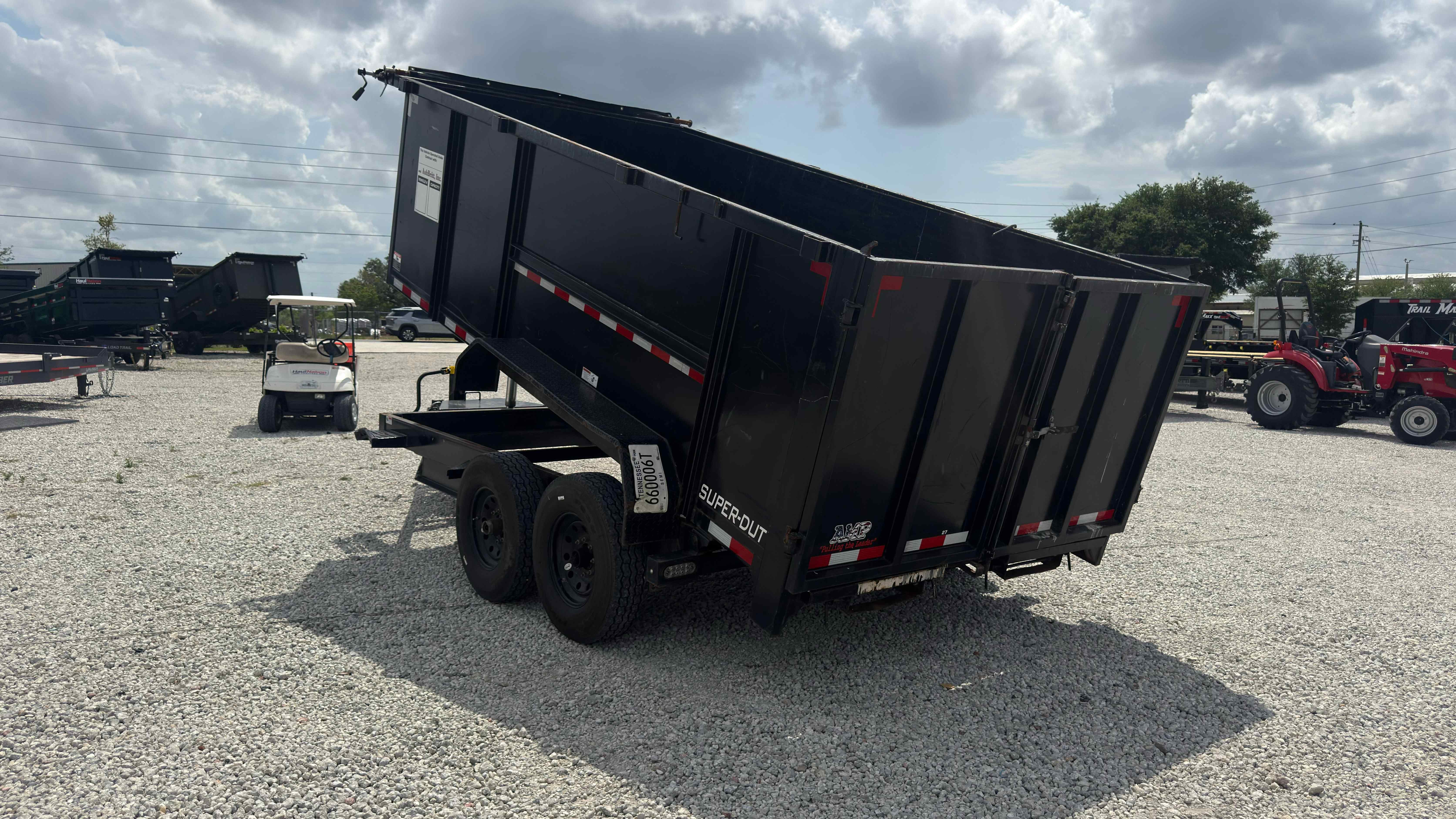 Used 7×14 AMP Dump Trailer