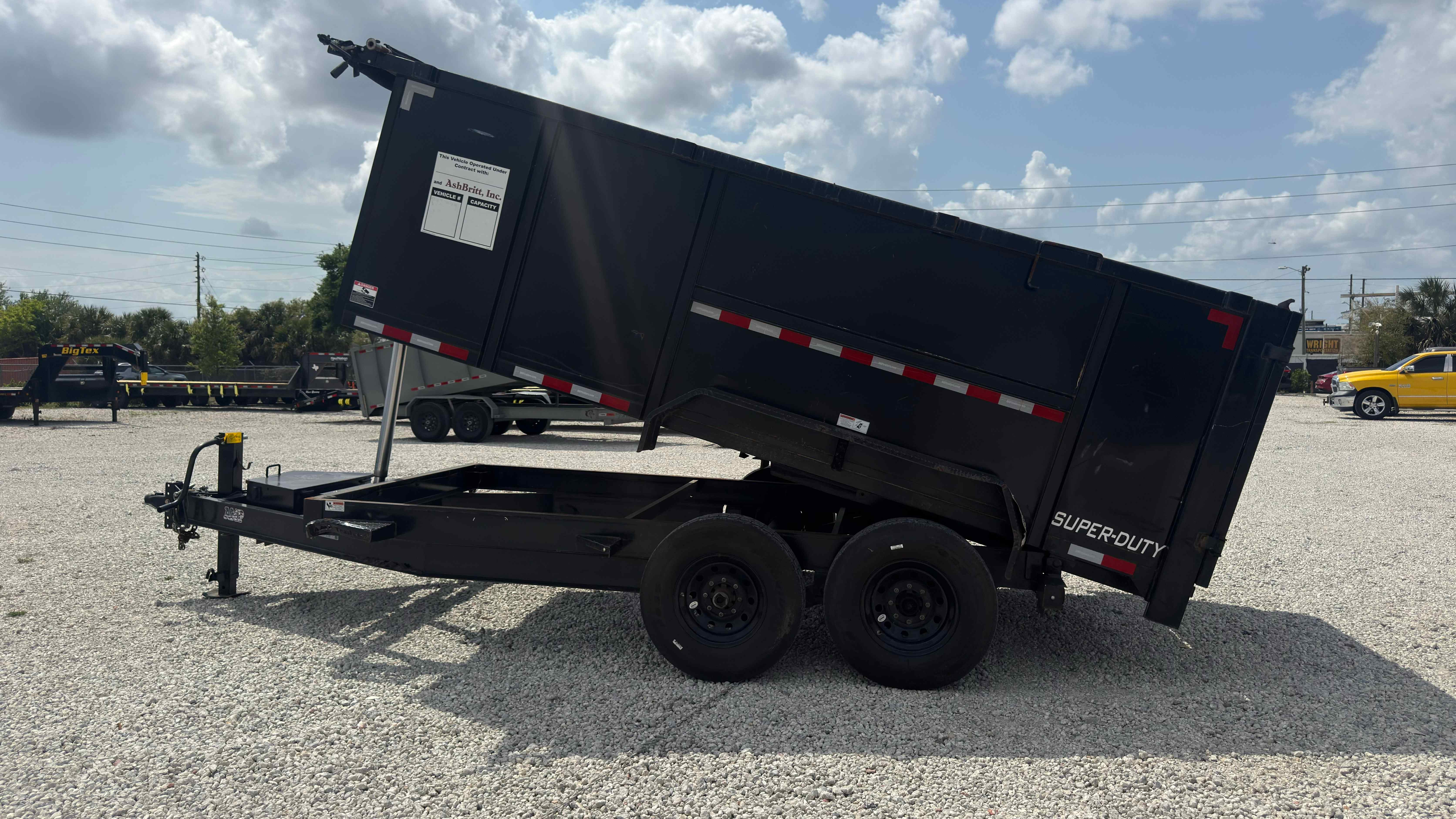 Used 7×14 AMP Dump Trailer