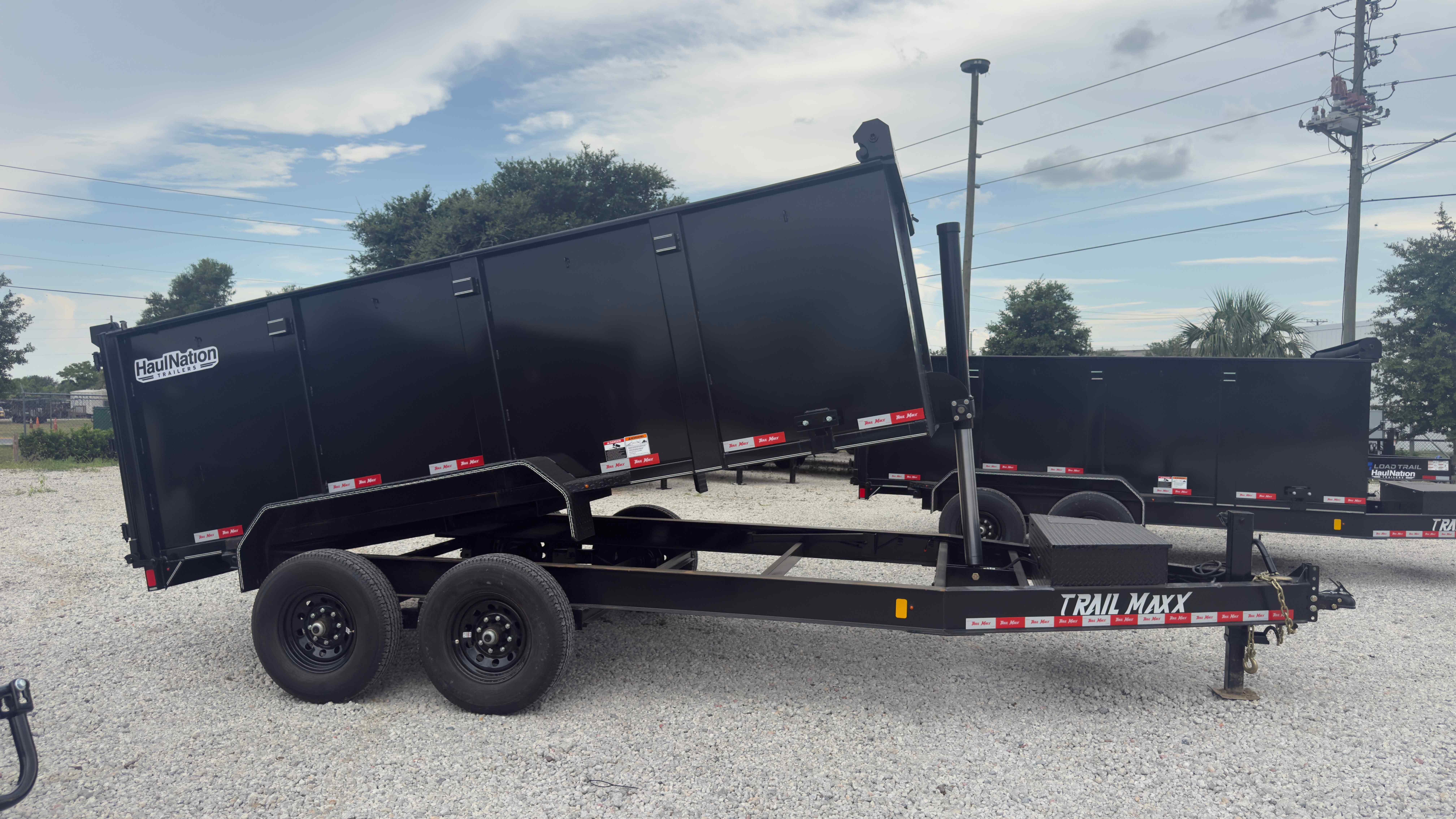 New 7×14 TrailMaxx Dump Trailer