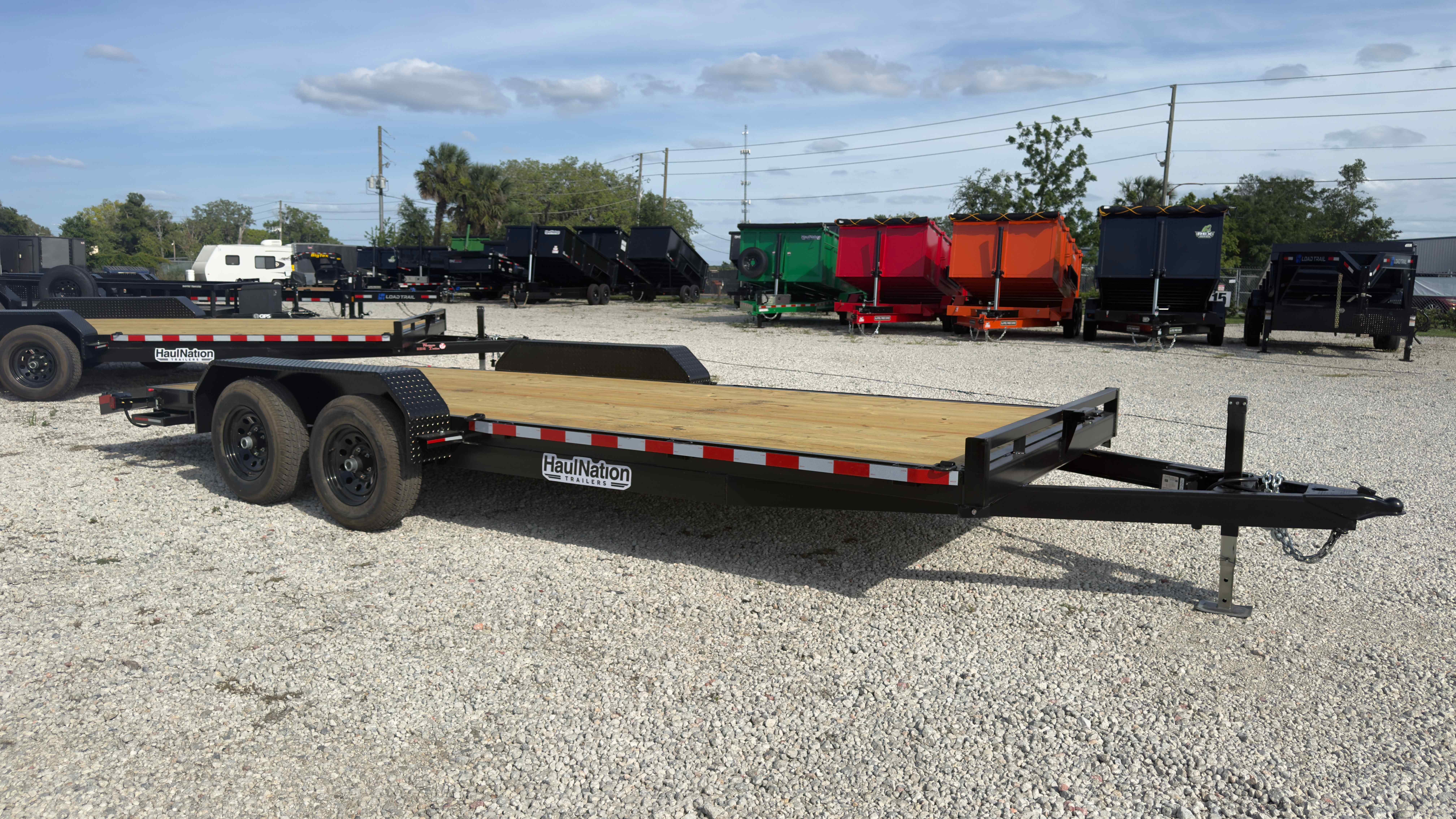 New 7×20 WORLDWIDE TRAILERS Car Trailer