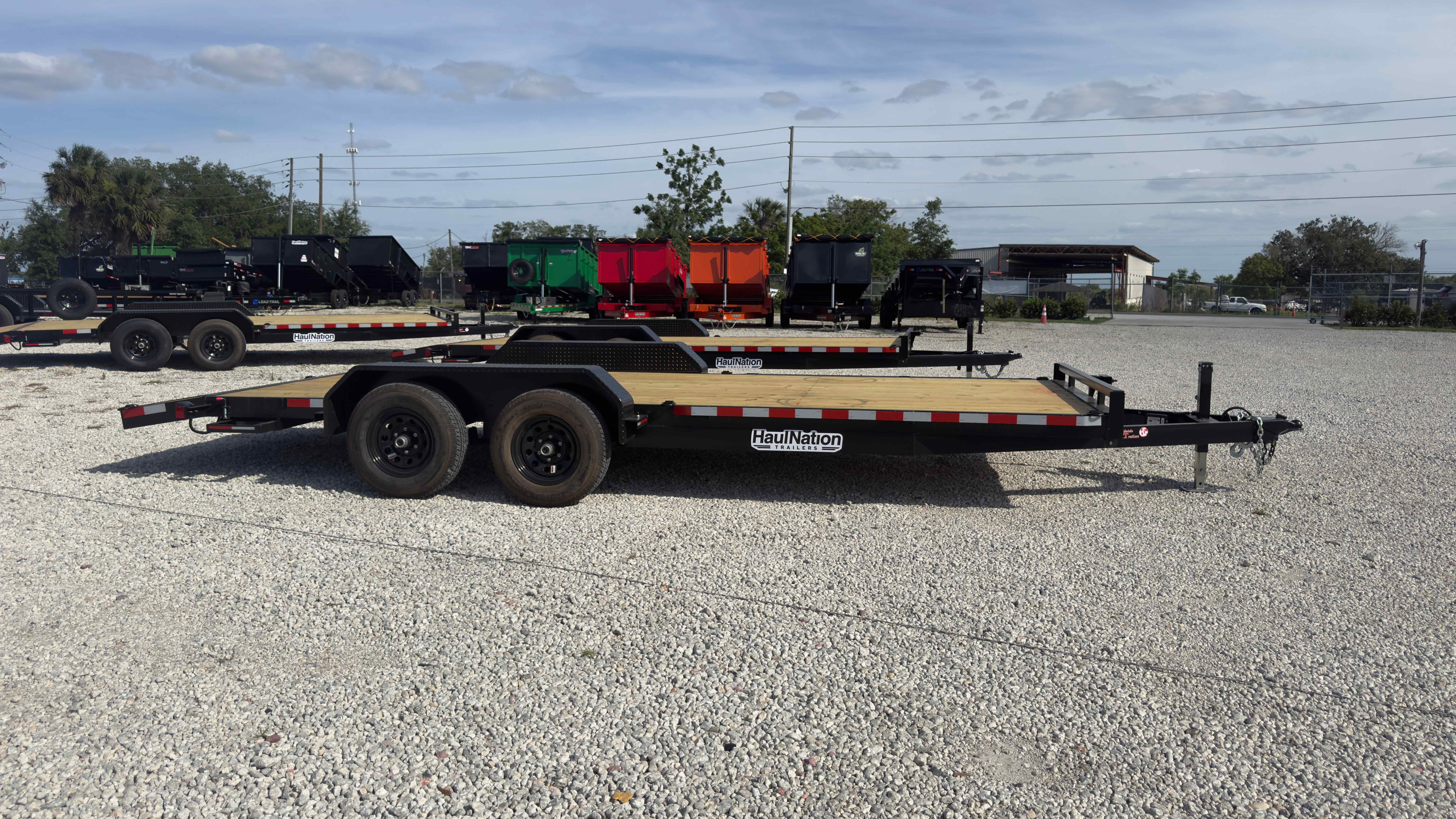 New 7×20 WORLDWIDE TRAILERS Car Trailer