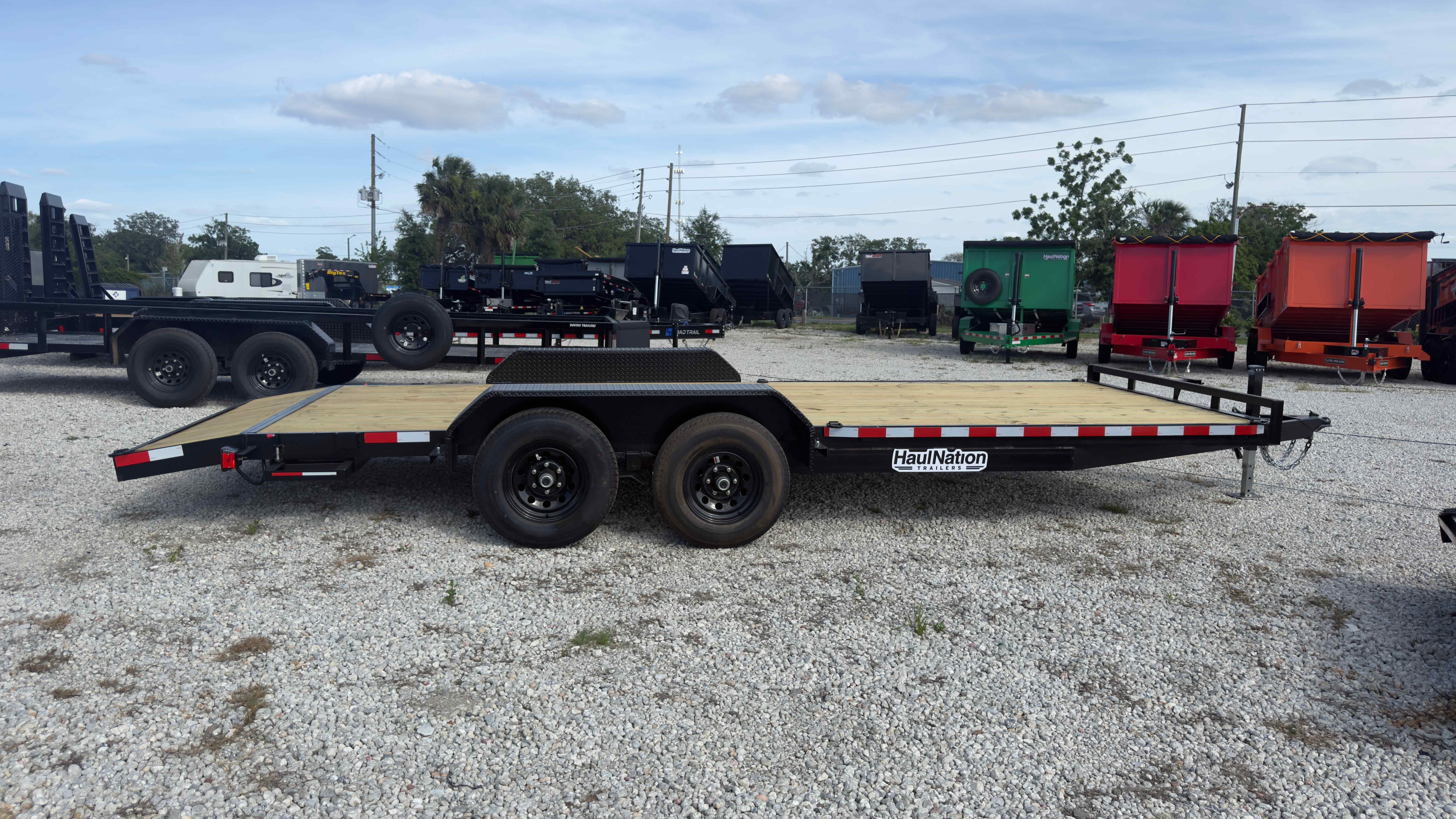 New 7×20 WORLDWIDE TRAILERS Car Trailer