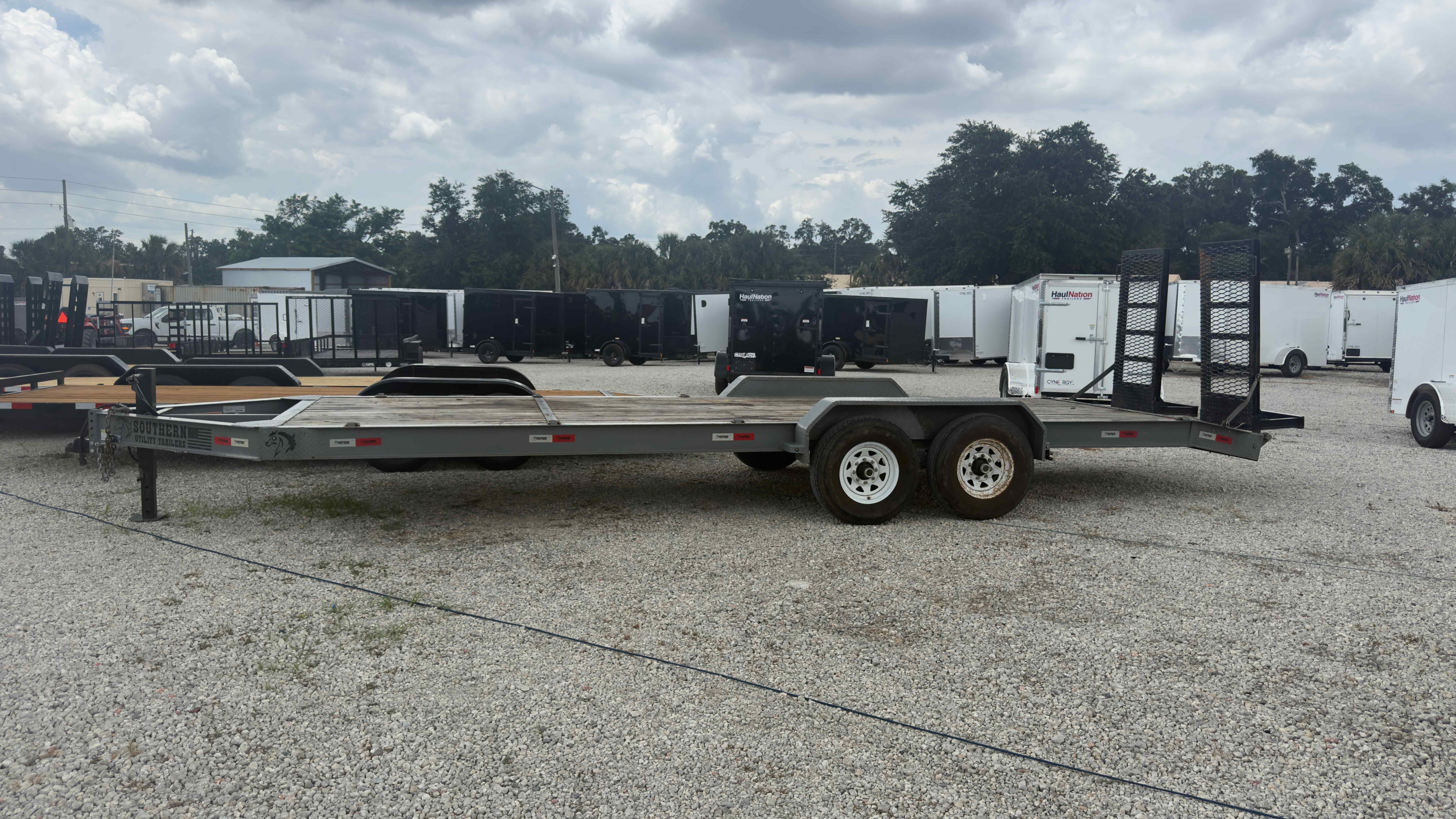 Used 7×24 SOUTHERN UTILITY Equipment Trailer