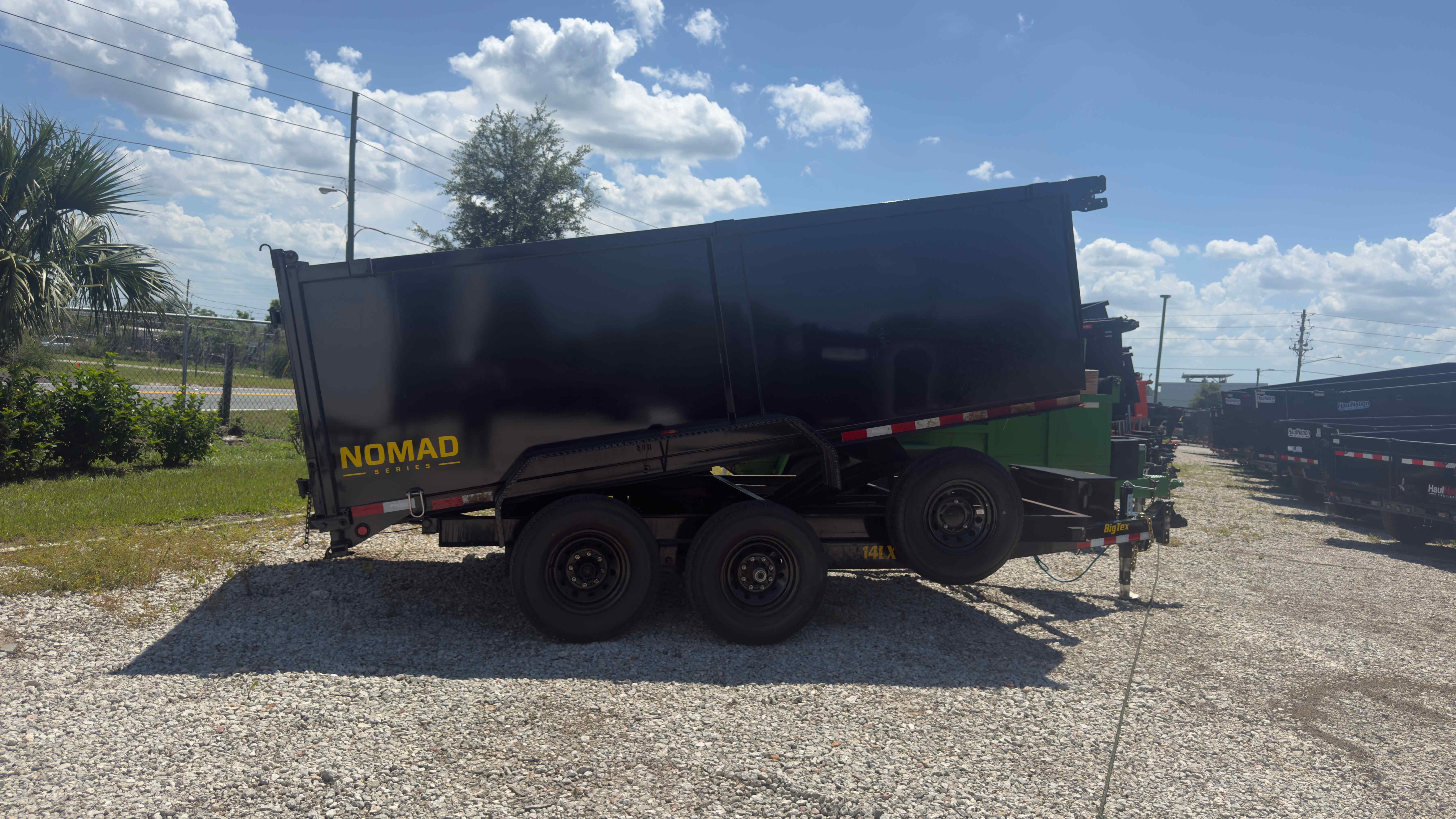 Used 7×14 Big Tex Dump Trailer