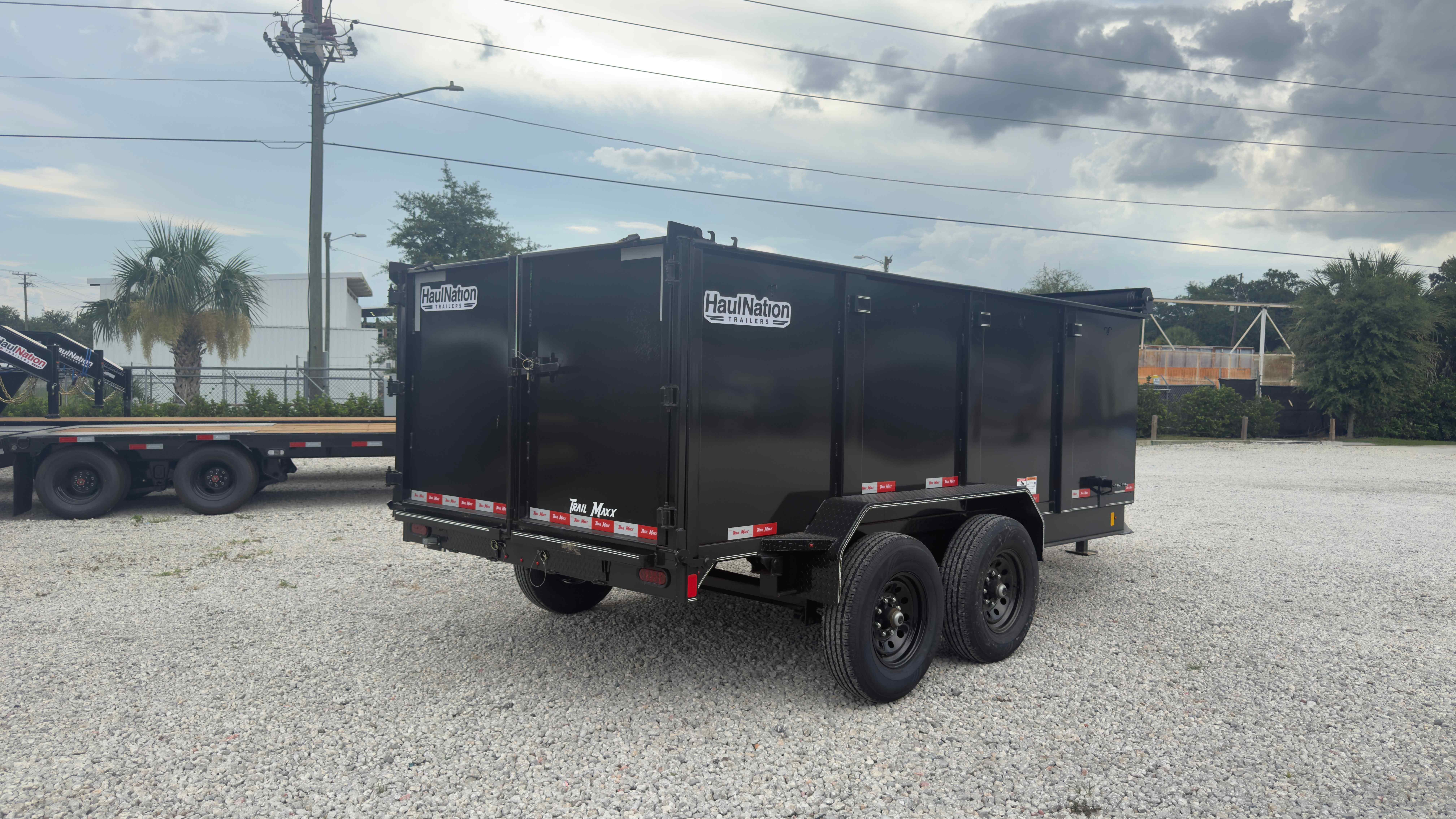 New 7×14 TrailMaxx Dump Trailer
