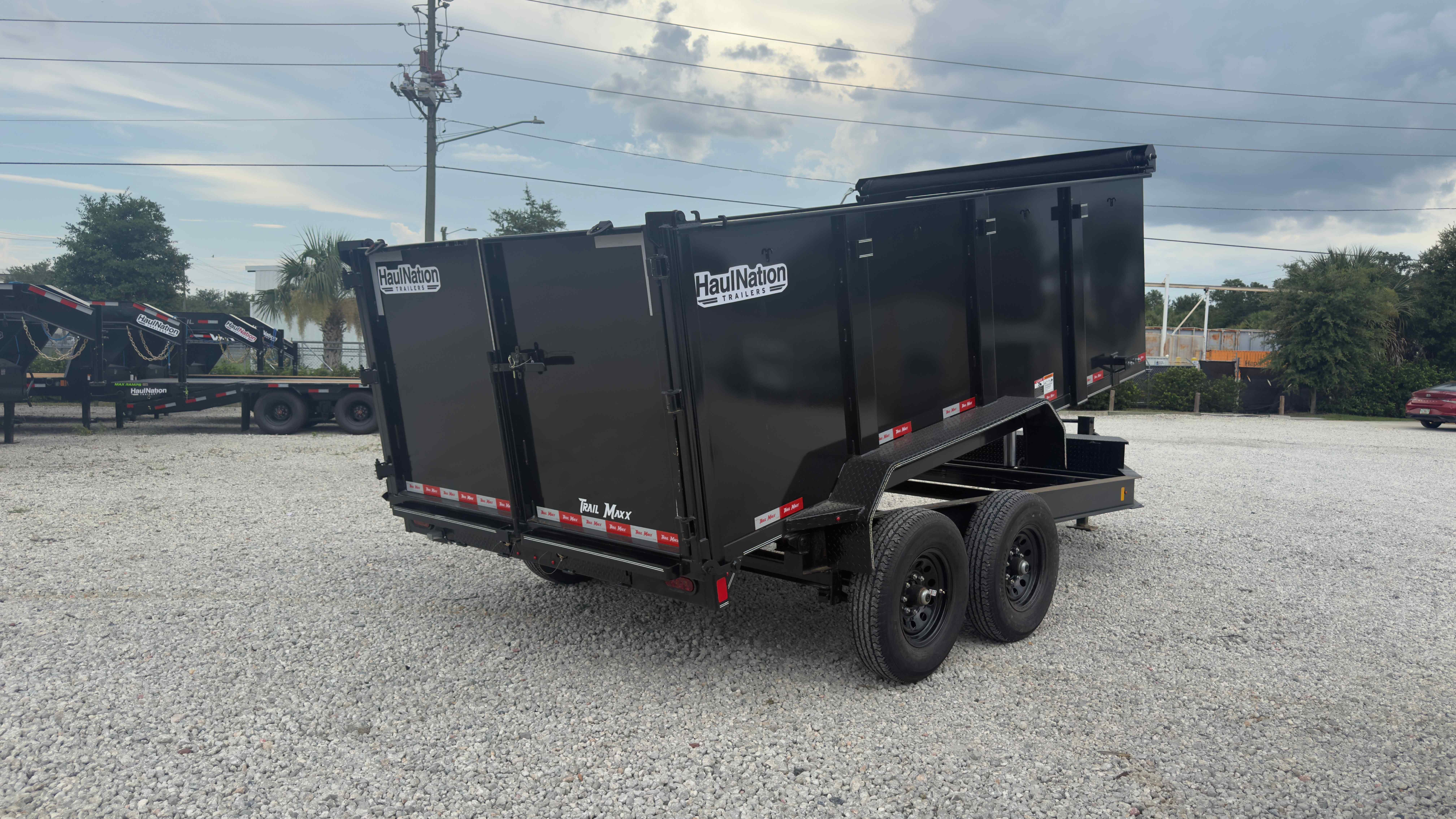 New 7×14 TrailMaxx Dump Trailer
