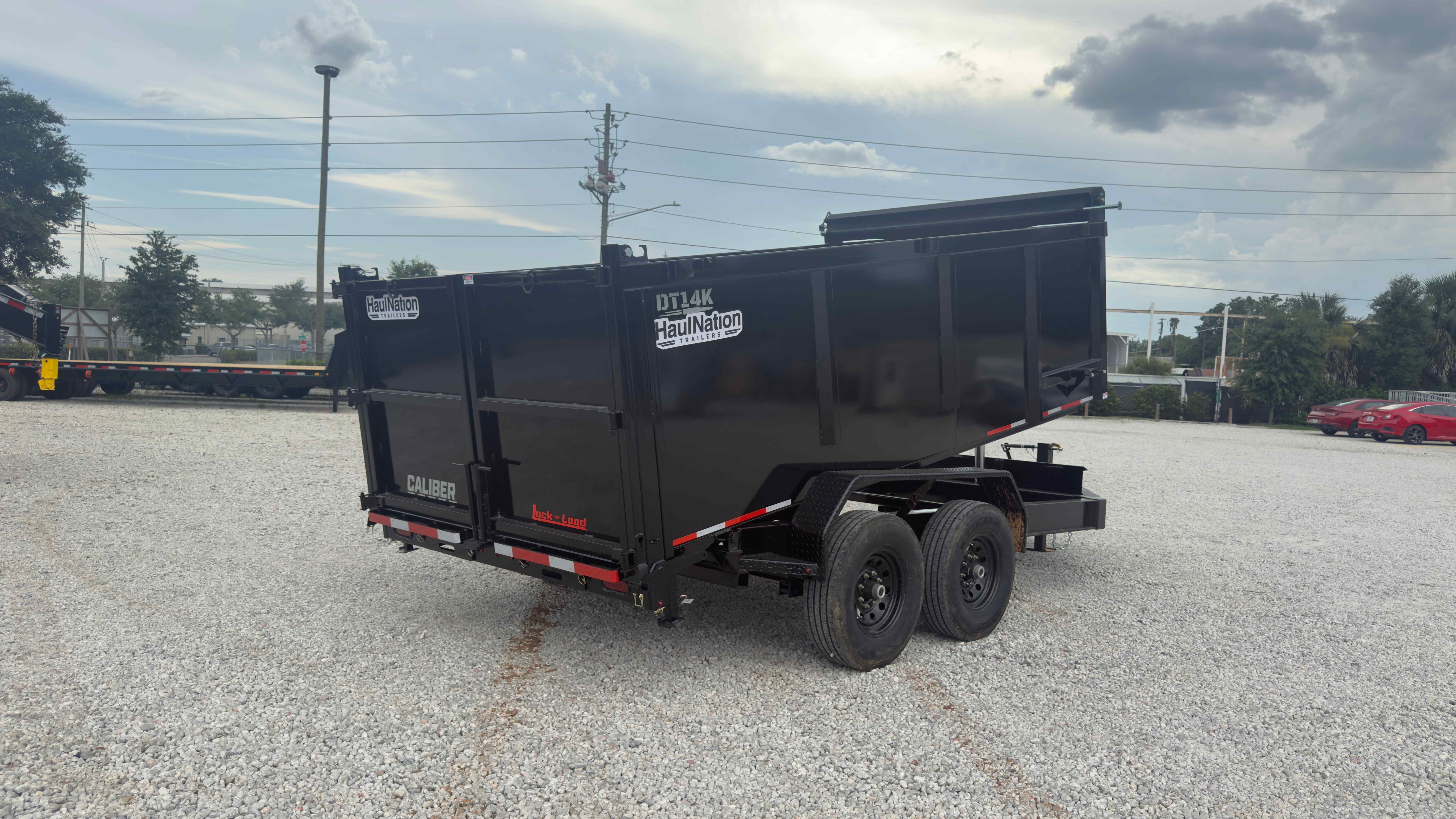 New 7×14 Caliber Dump Trailer