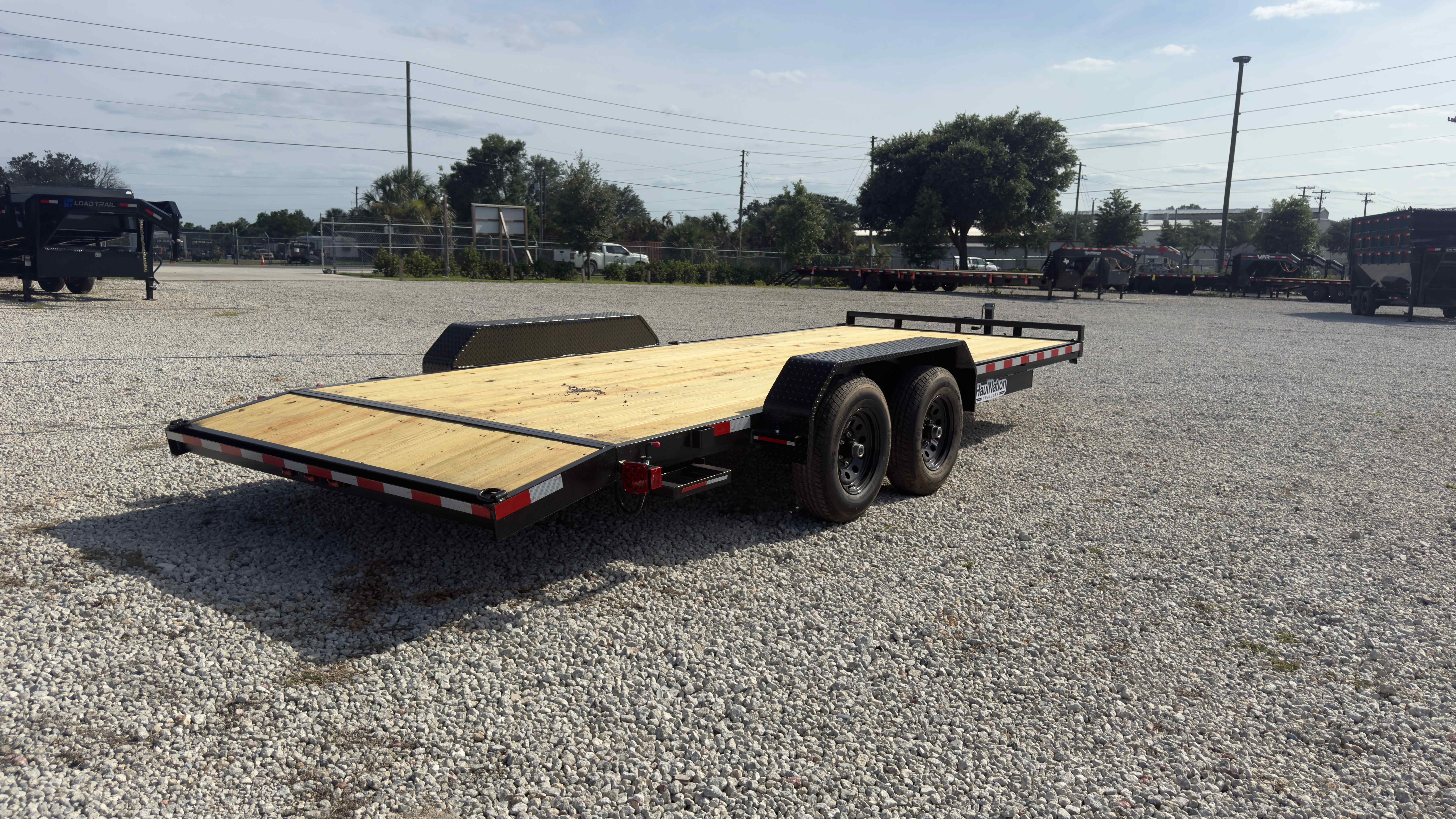 New 7×20 WORLDWIDE TRAILERS Car Trailer