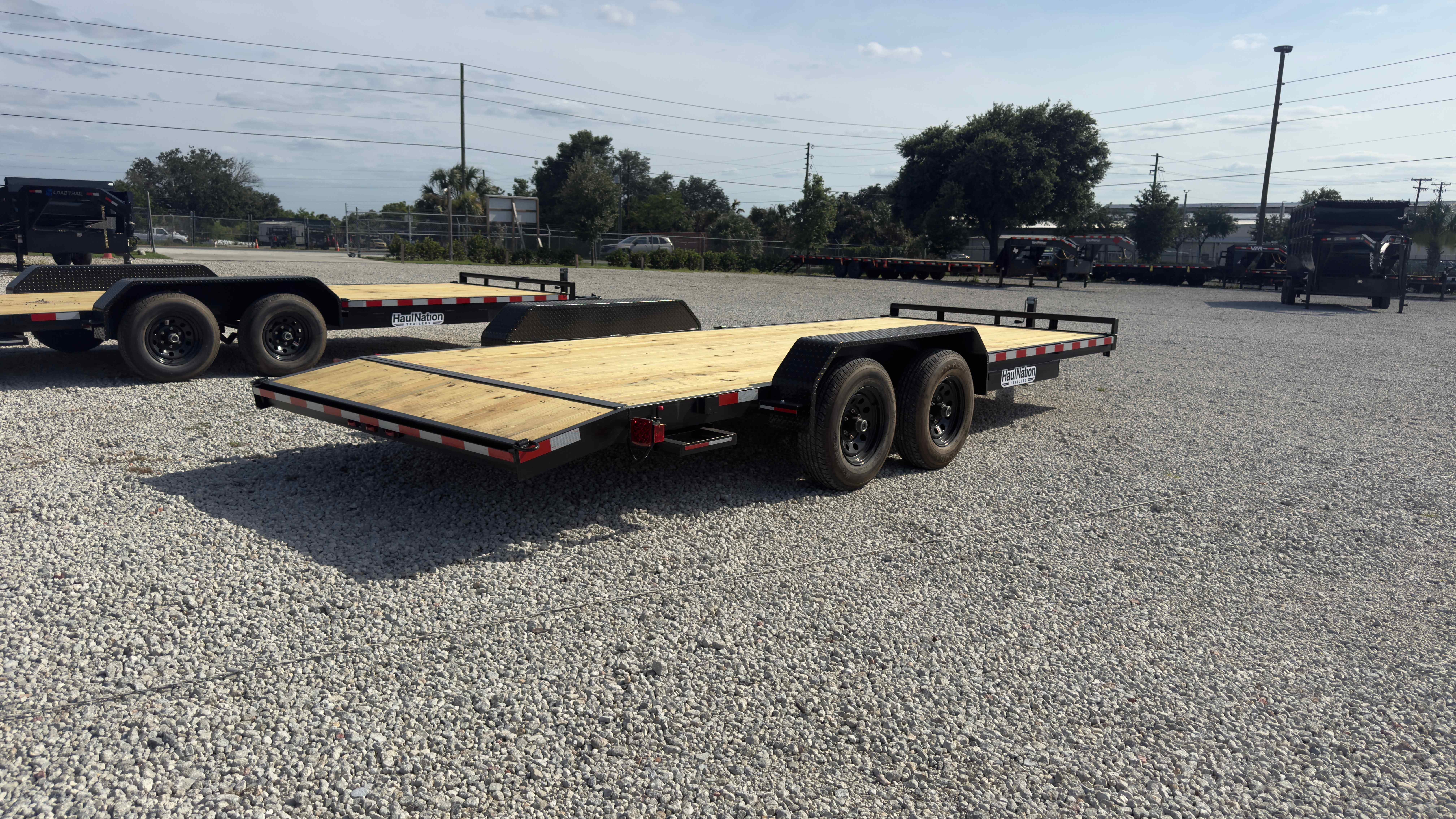 New 7×20 WORLDWIDE TRAILERS Car Trailer