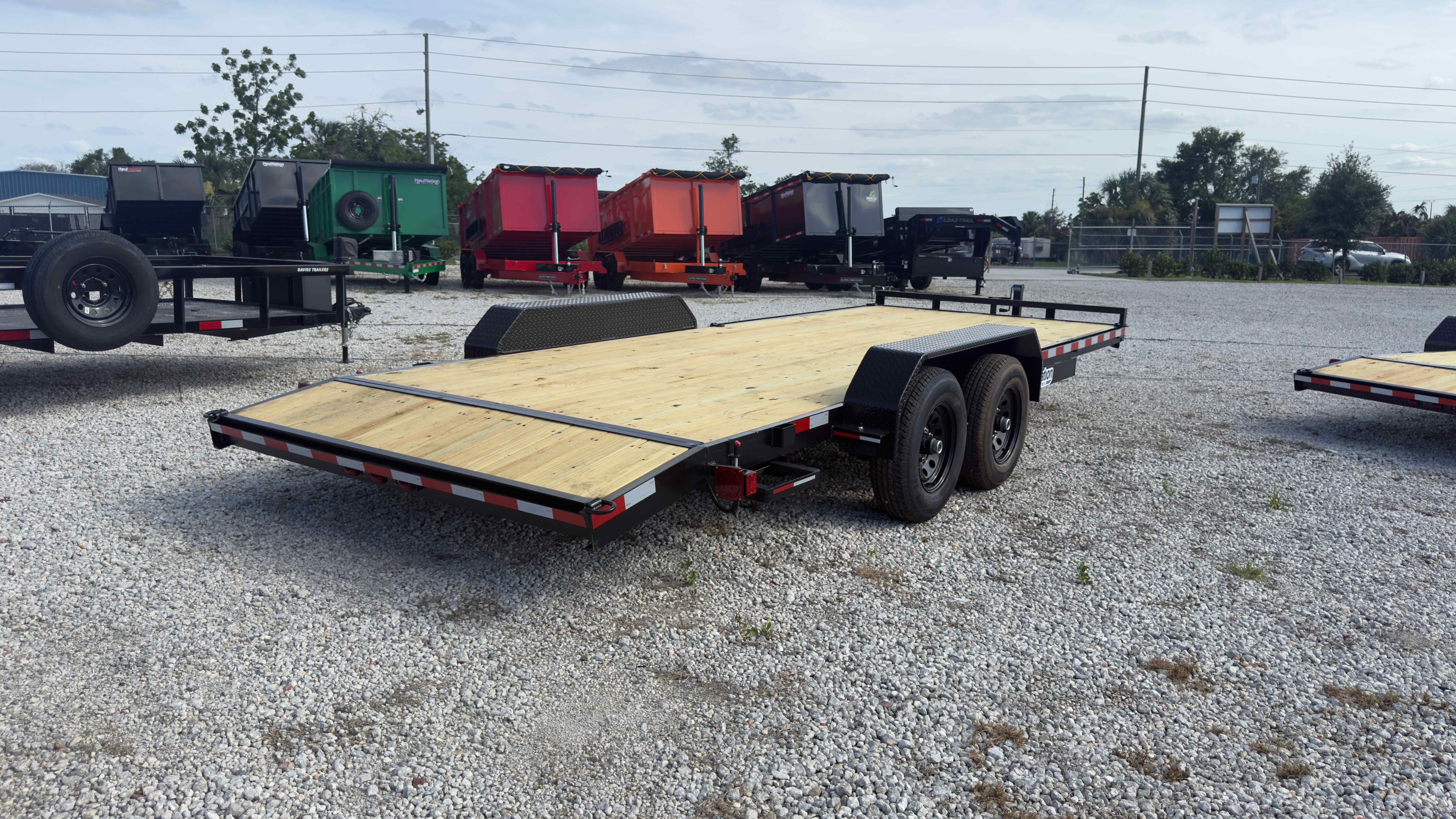 New 7×20 WORLDWIDE TRAILERS Car Trailer