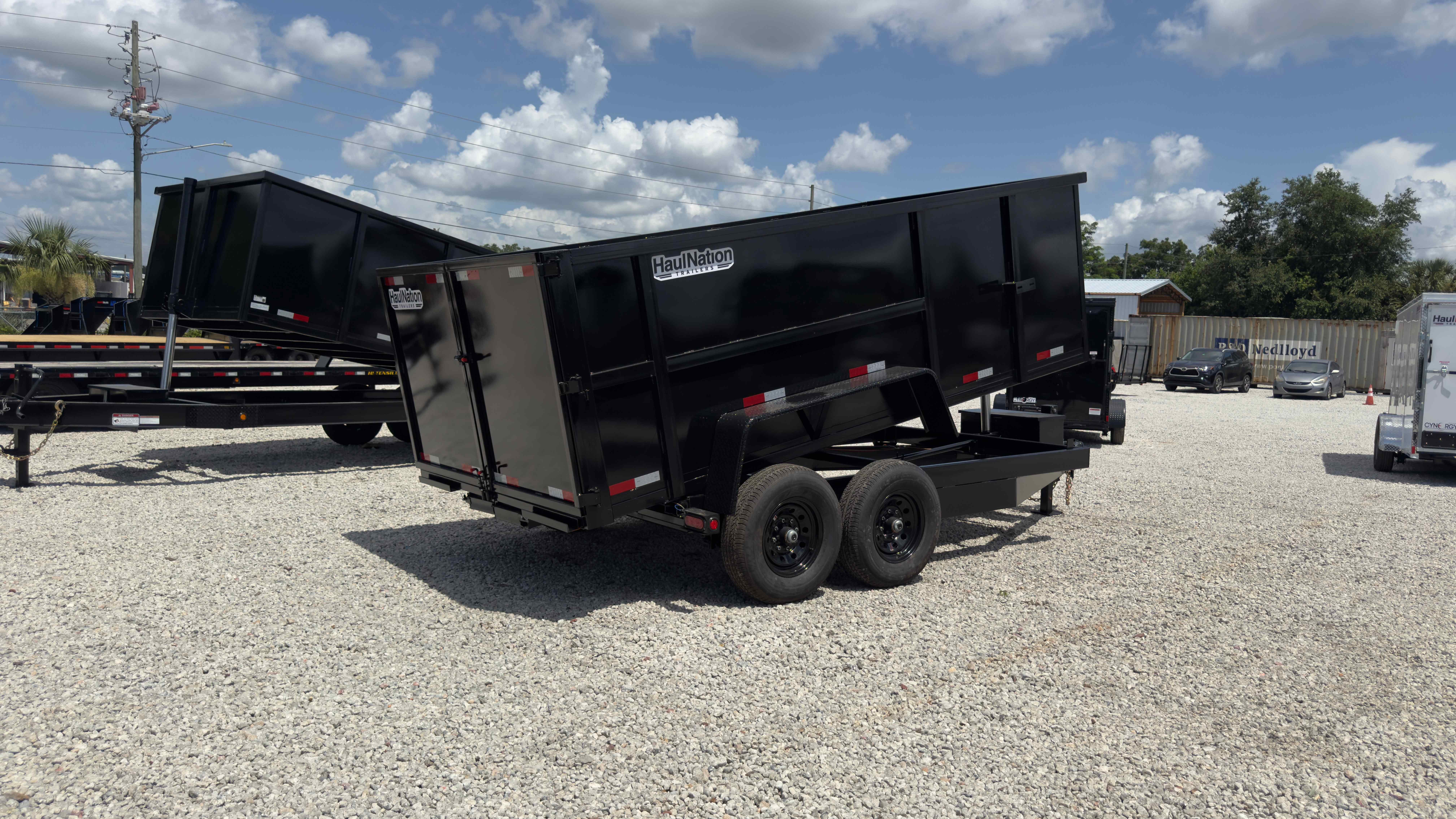 New 7×14 TAYLOR TRAILERS Dump Trailer