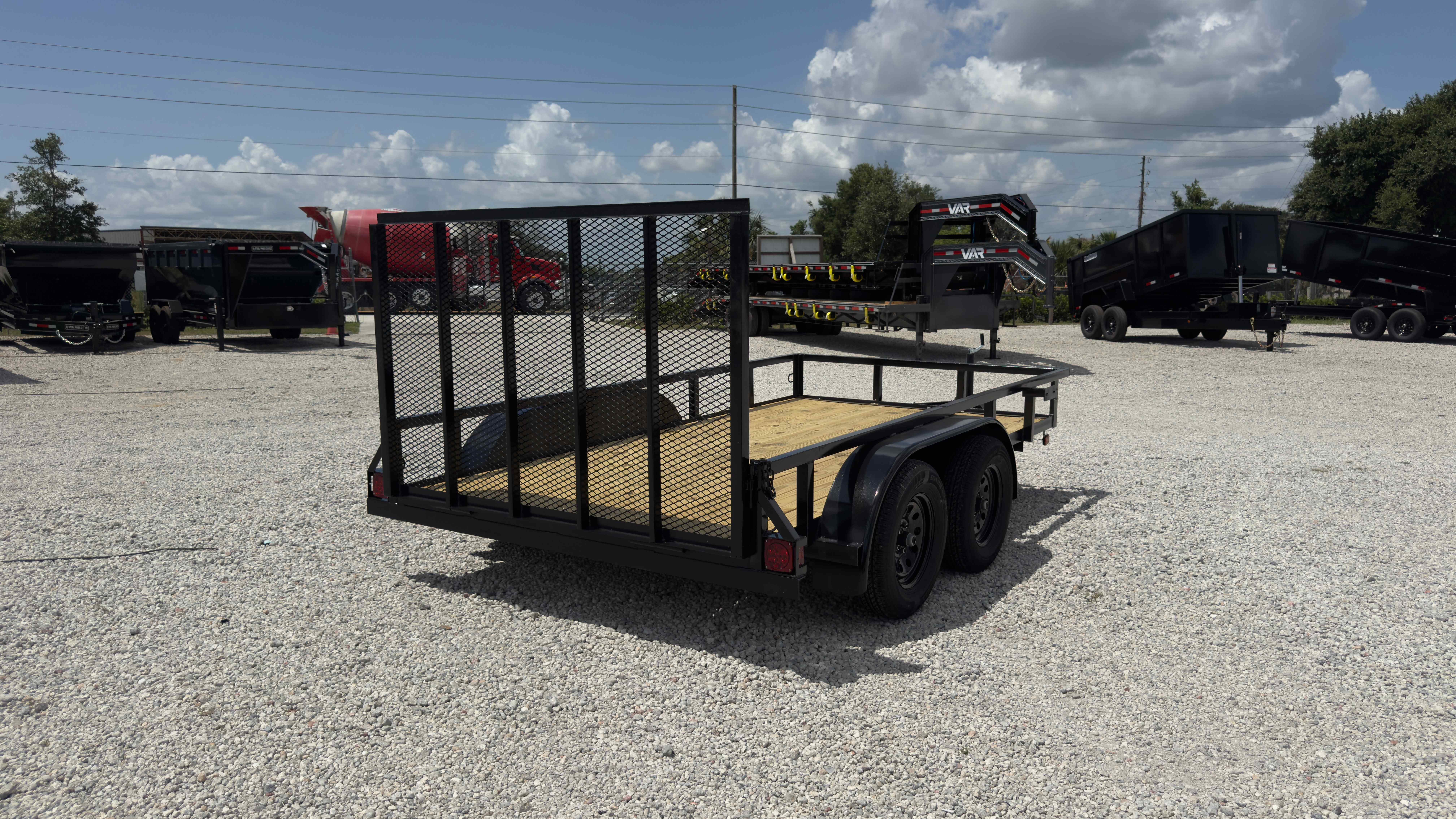 New 6×12 TAYLOR TRAILERS Utility Trailer