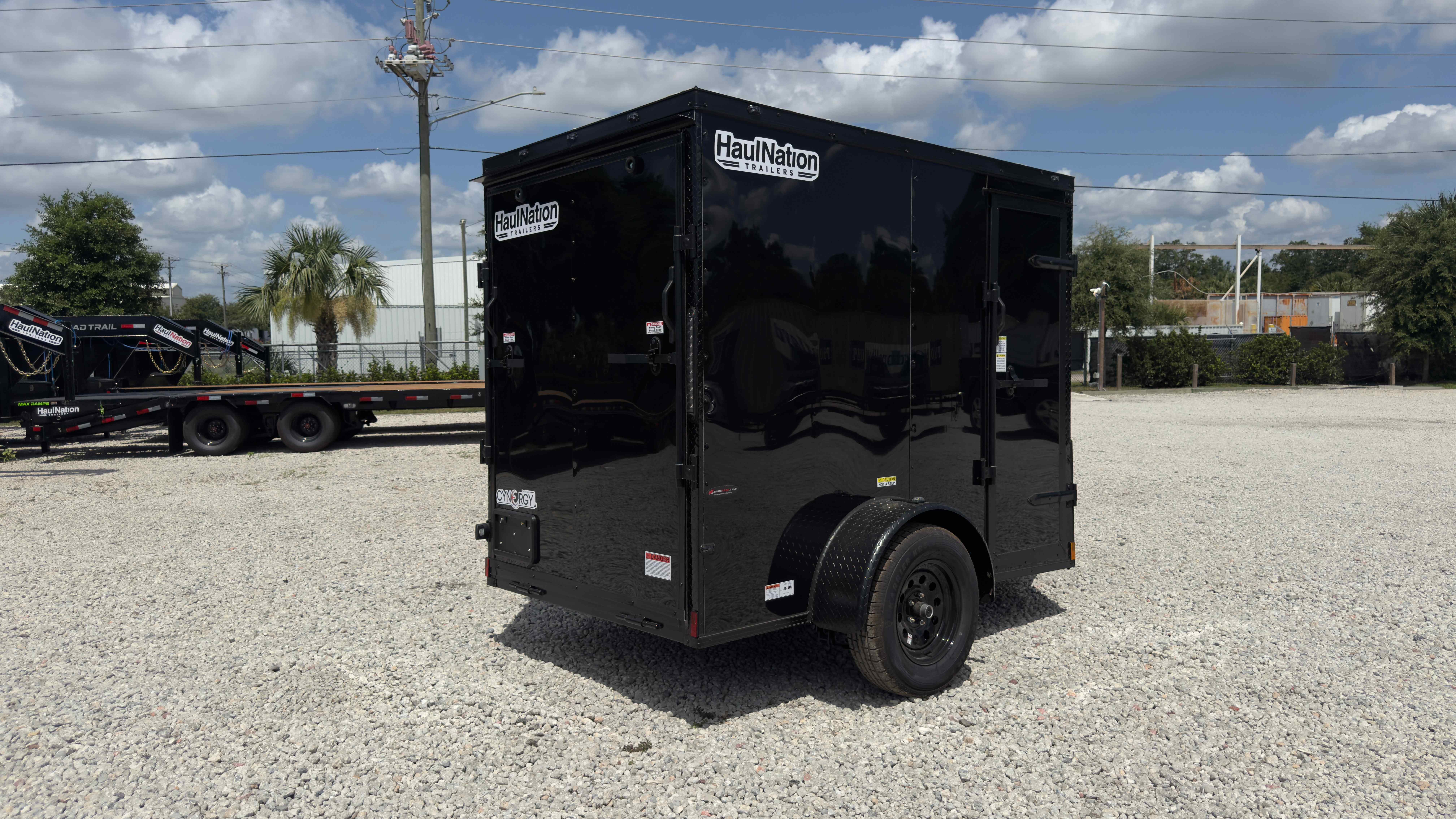 New 5×8 Cynergy Cargo Enclosed Trailer