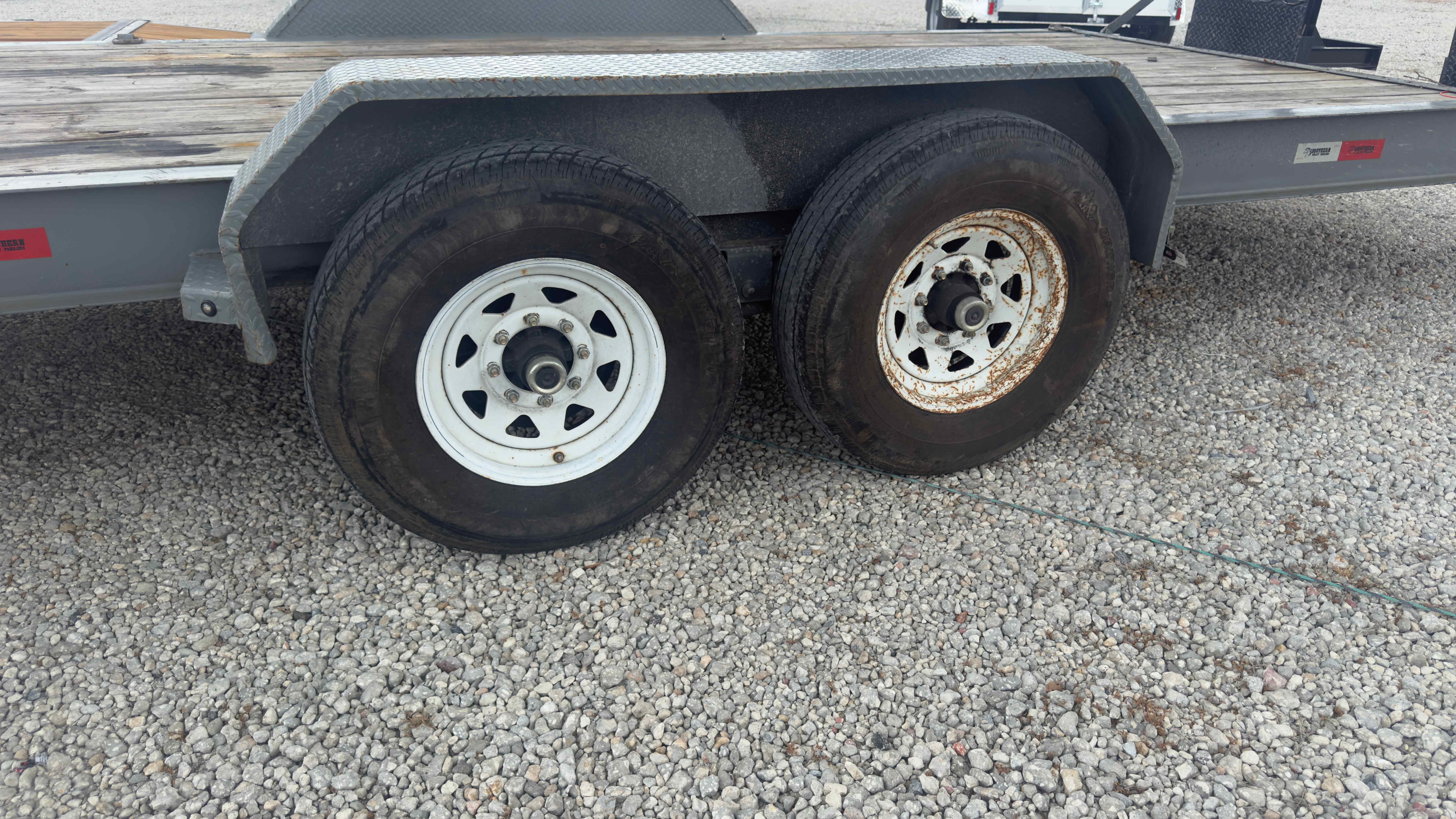 Used 7×24 SOUTHERN UTILITY Equipment Trailer