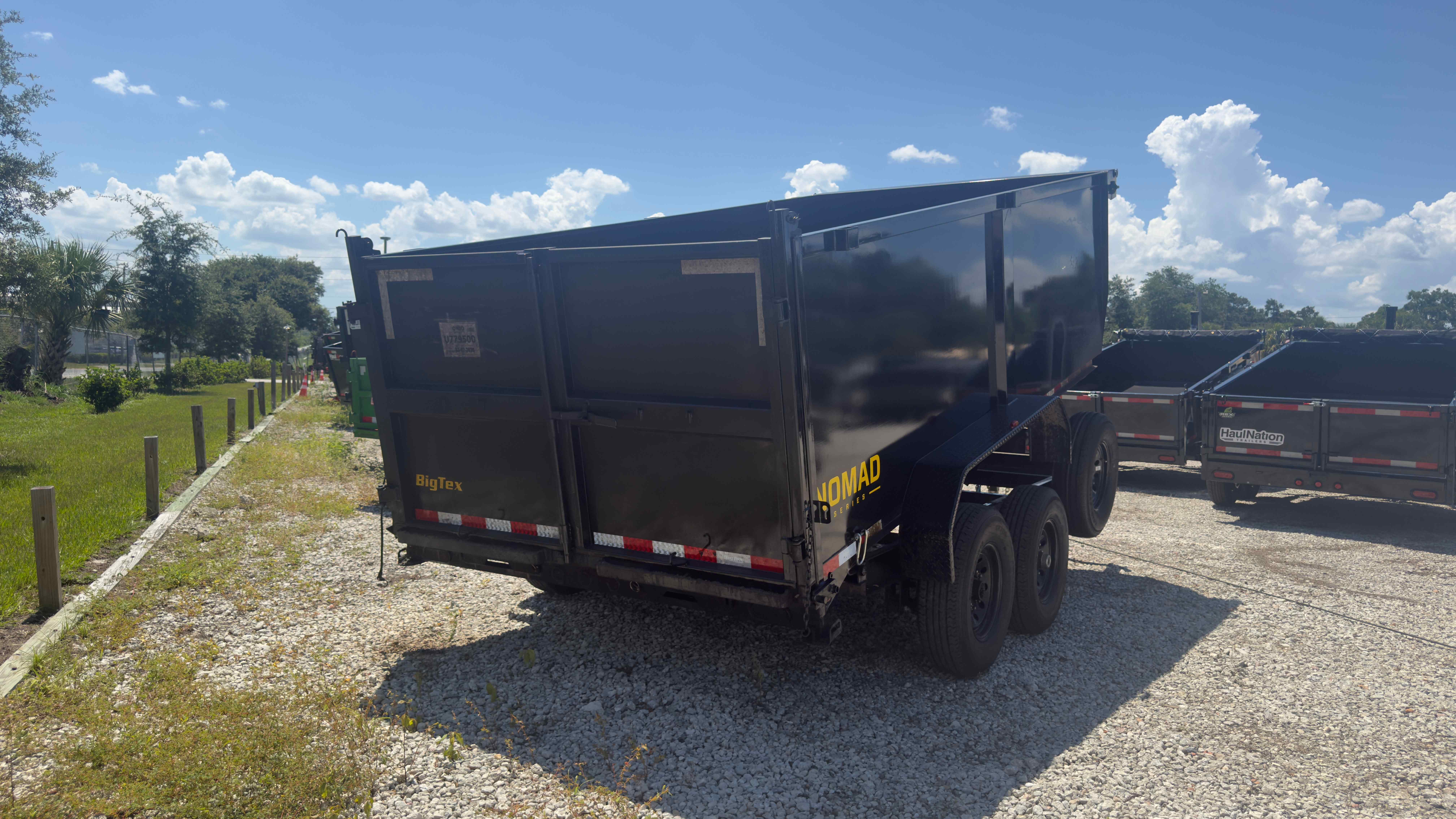 Used 7×14 Big Tex Dump Trailer