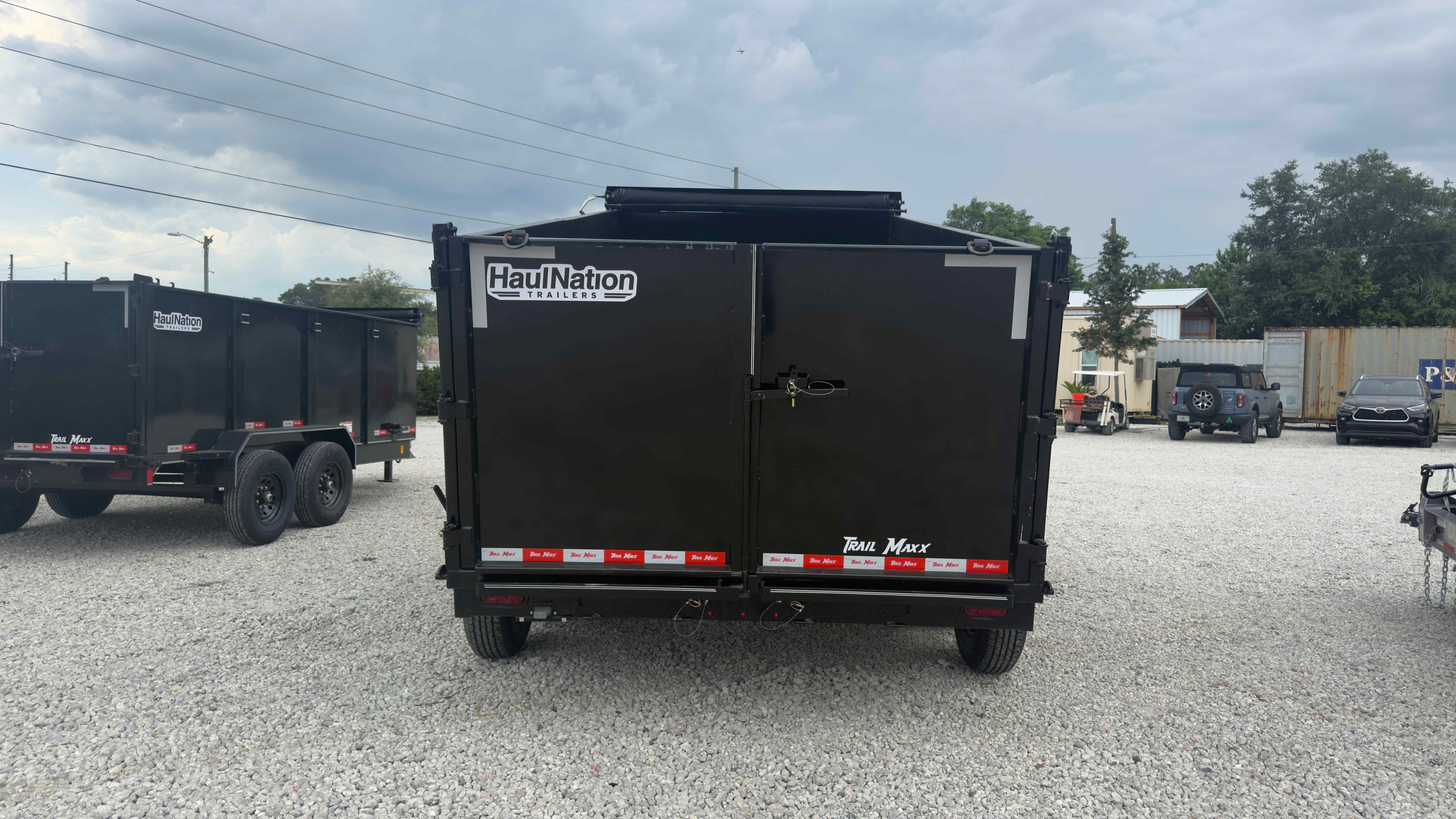 New 7×14 TrailMaxx Dump Trailer