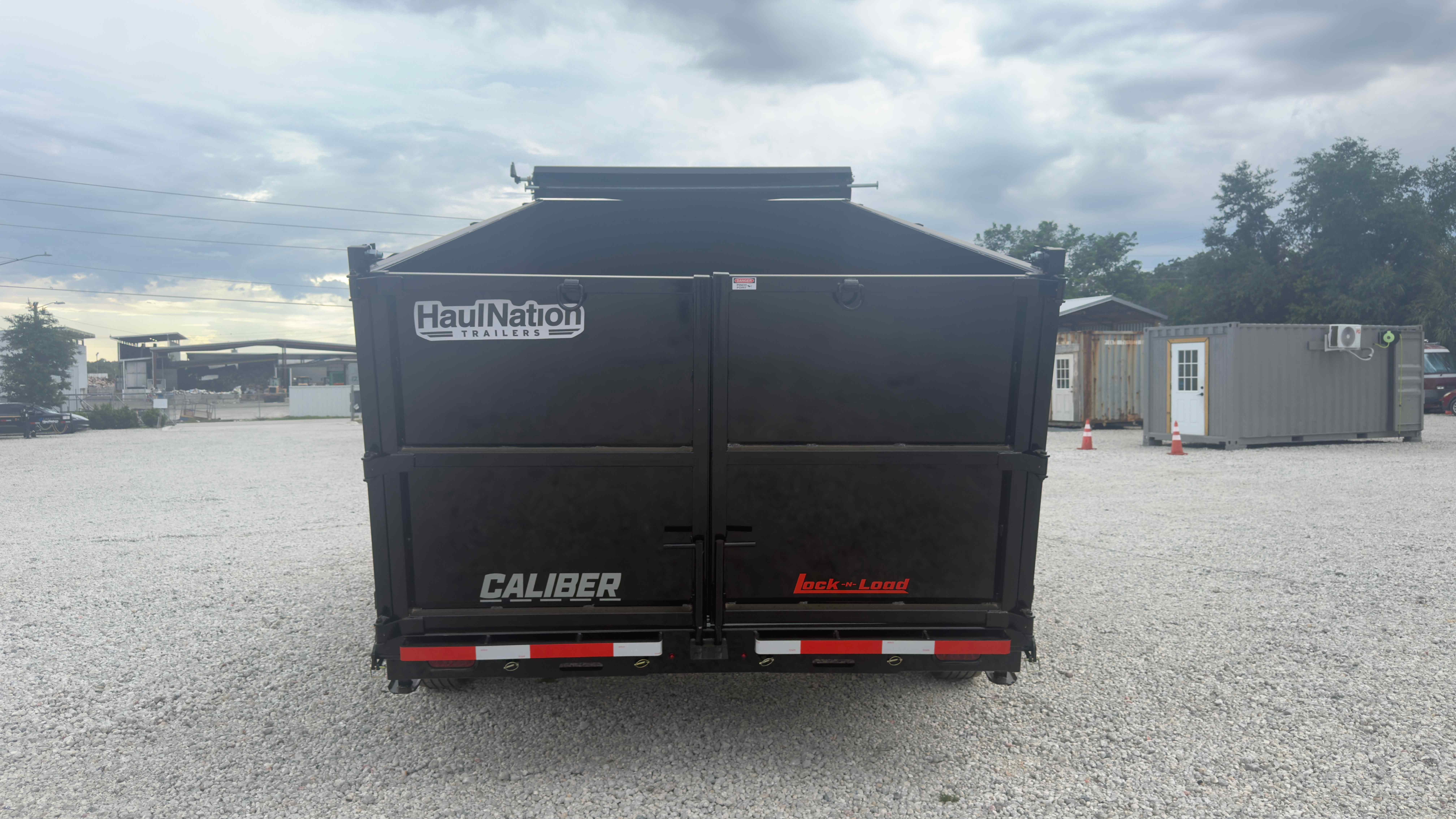 New 7×14 CALIBER Dump Trailer