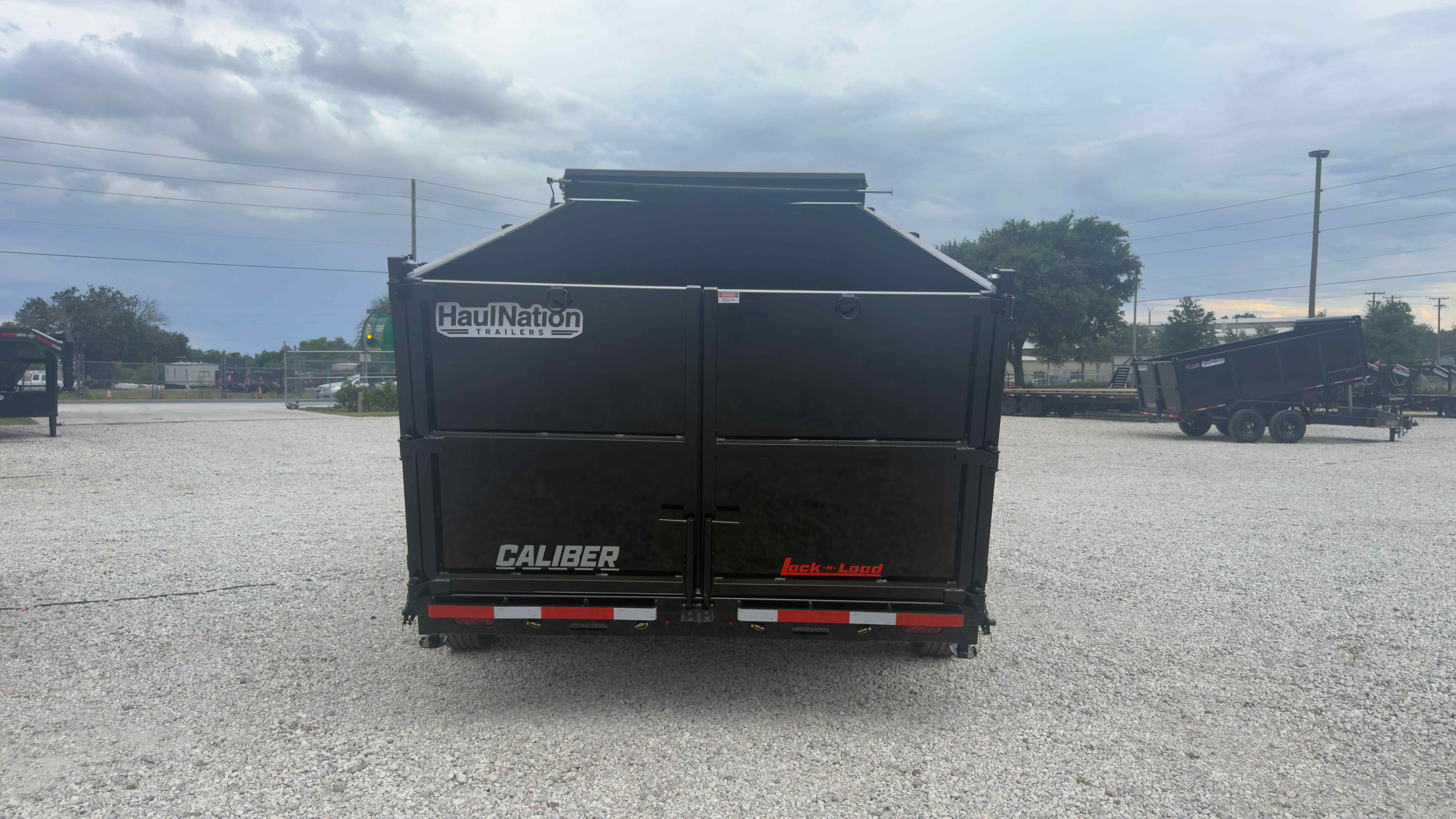 New 7×14 CALIBER Dump Trailer