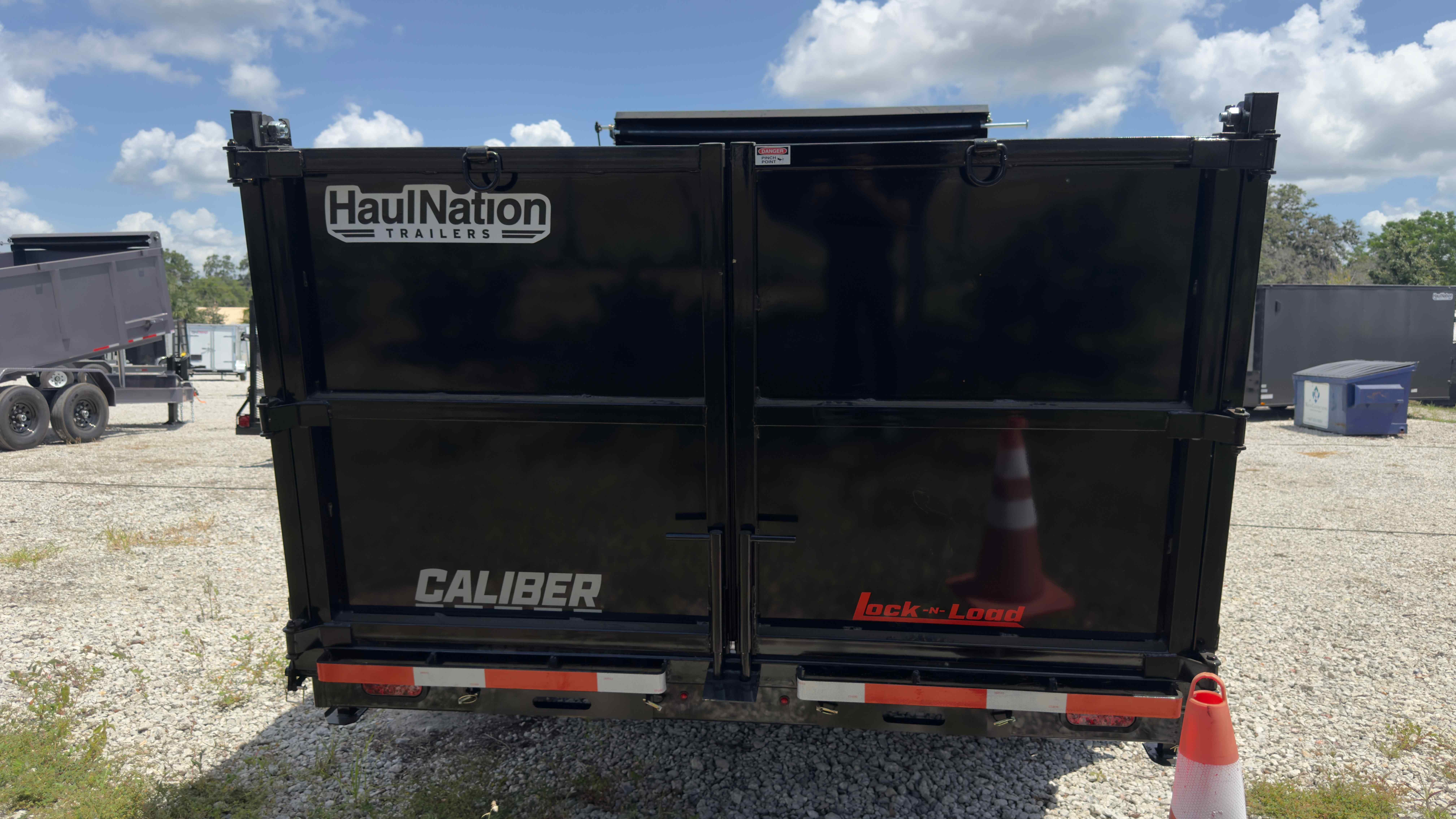 New 7×14 CALIBER Dump Trailer