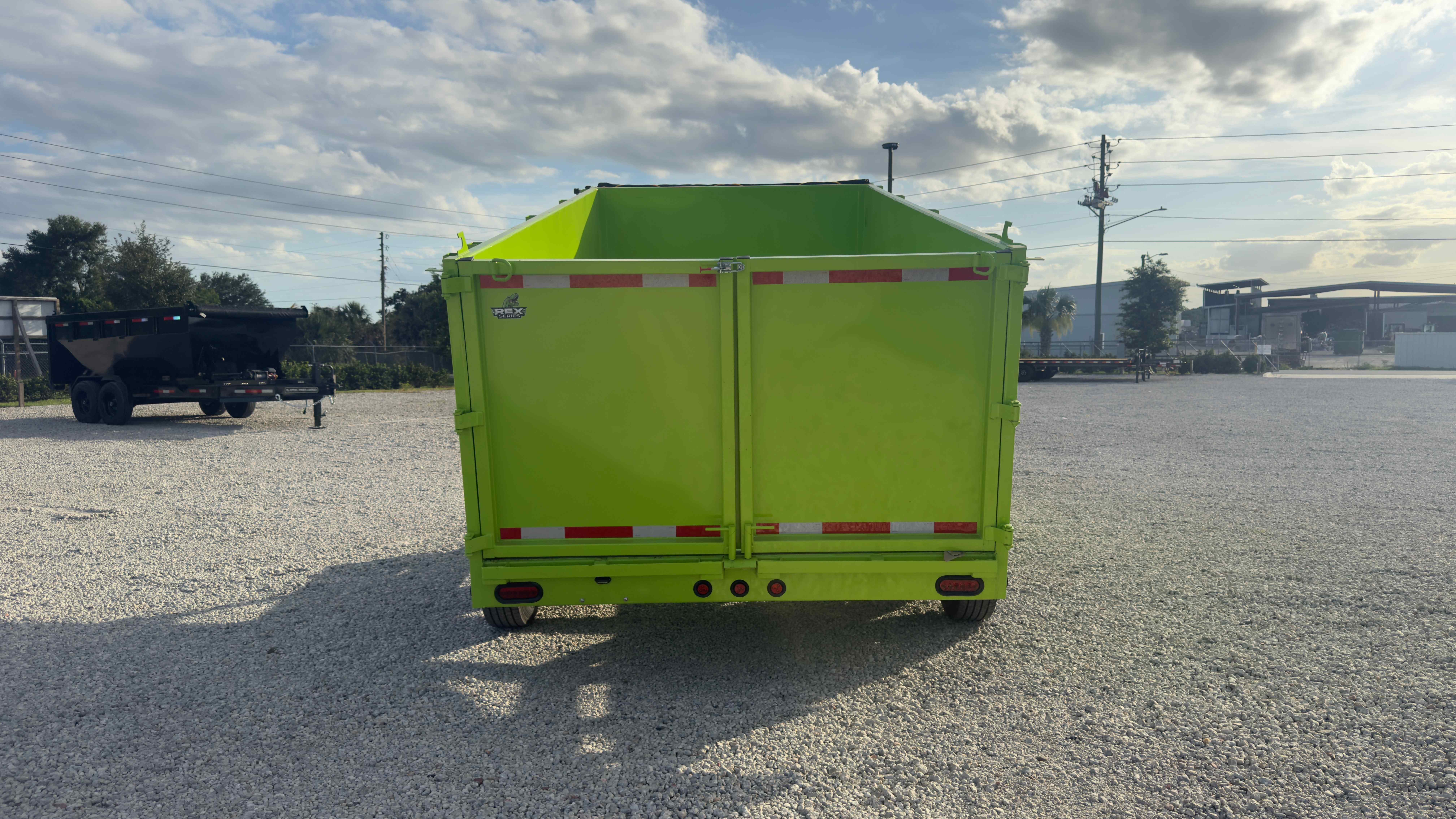 New 7×14 Steel Pines Cargo, LLC Dump Trailer