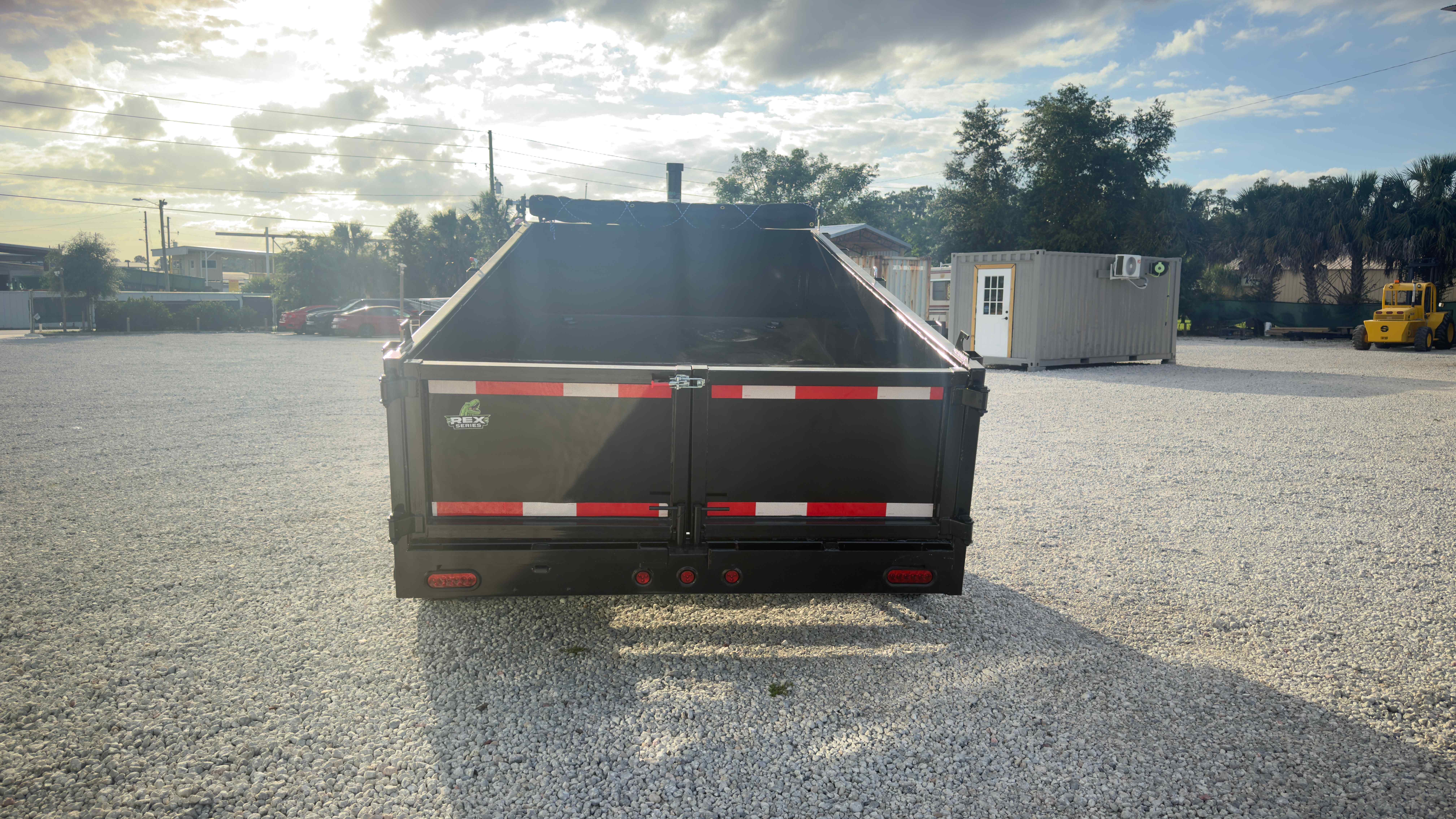 New 6×12 Steel Pines Cargo, LLC Dump Trailer
