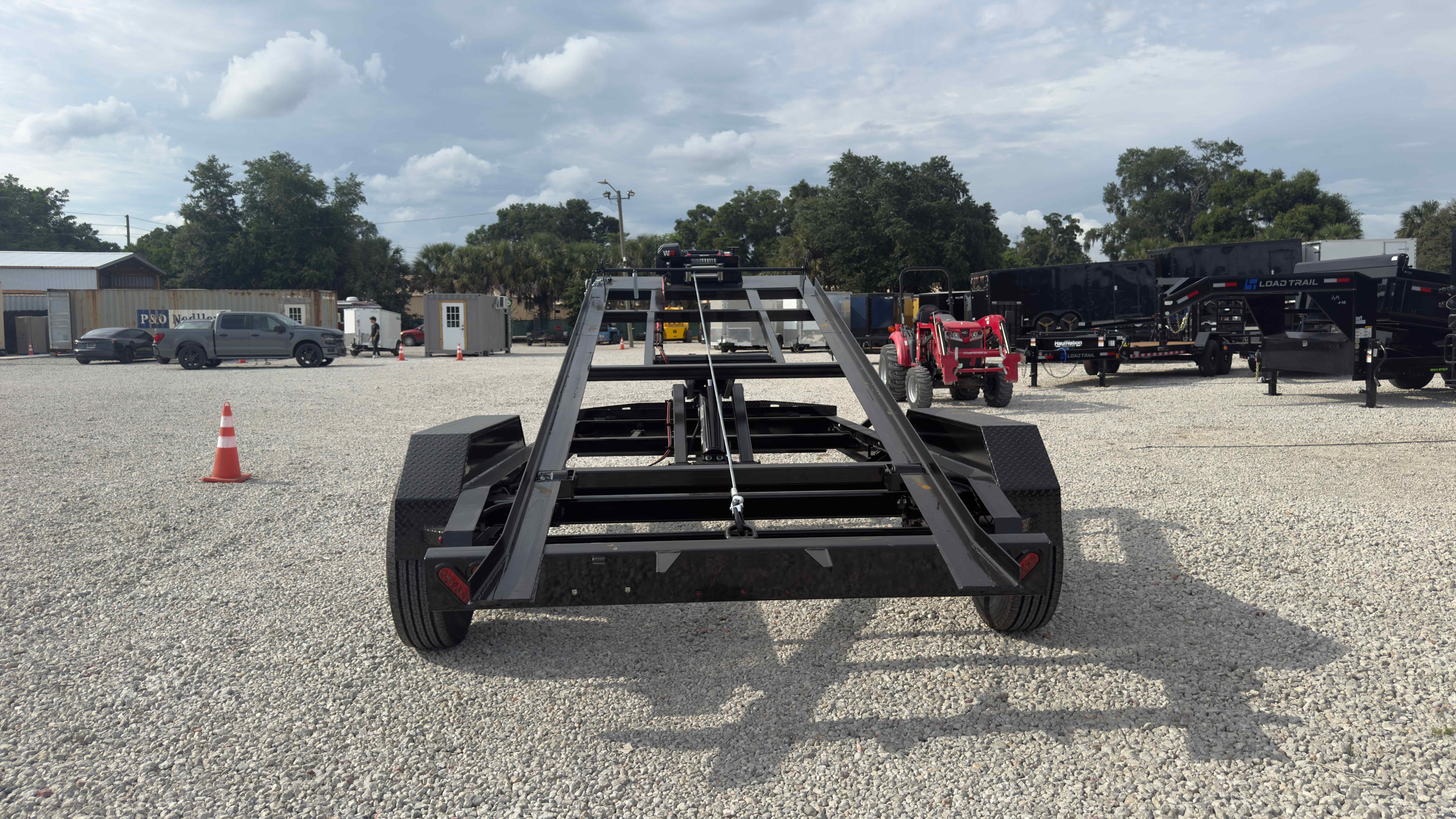 New 7×14 Steel Pines Cargo, LLC Roll Off Trailer