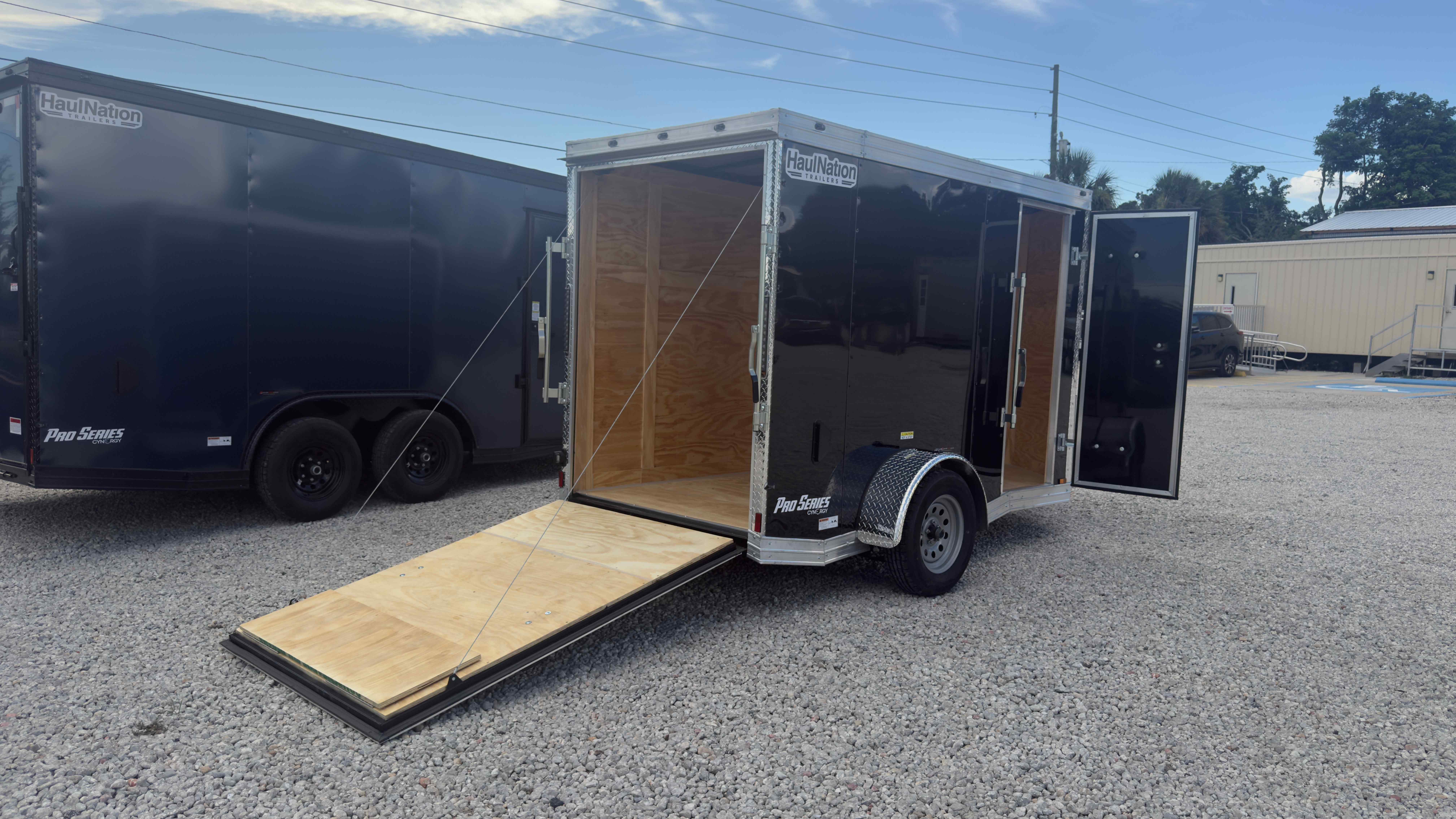 New 5×10 Cynergy Cargo Enclosed Trailer