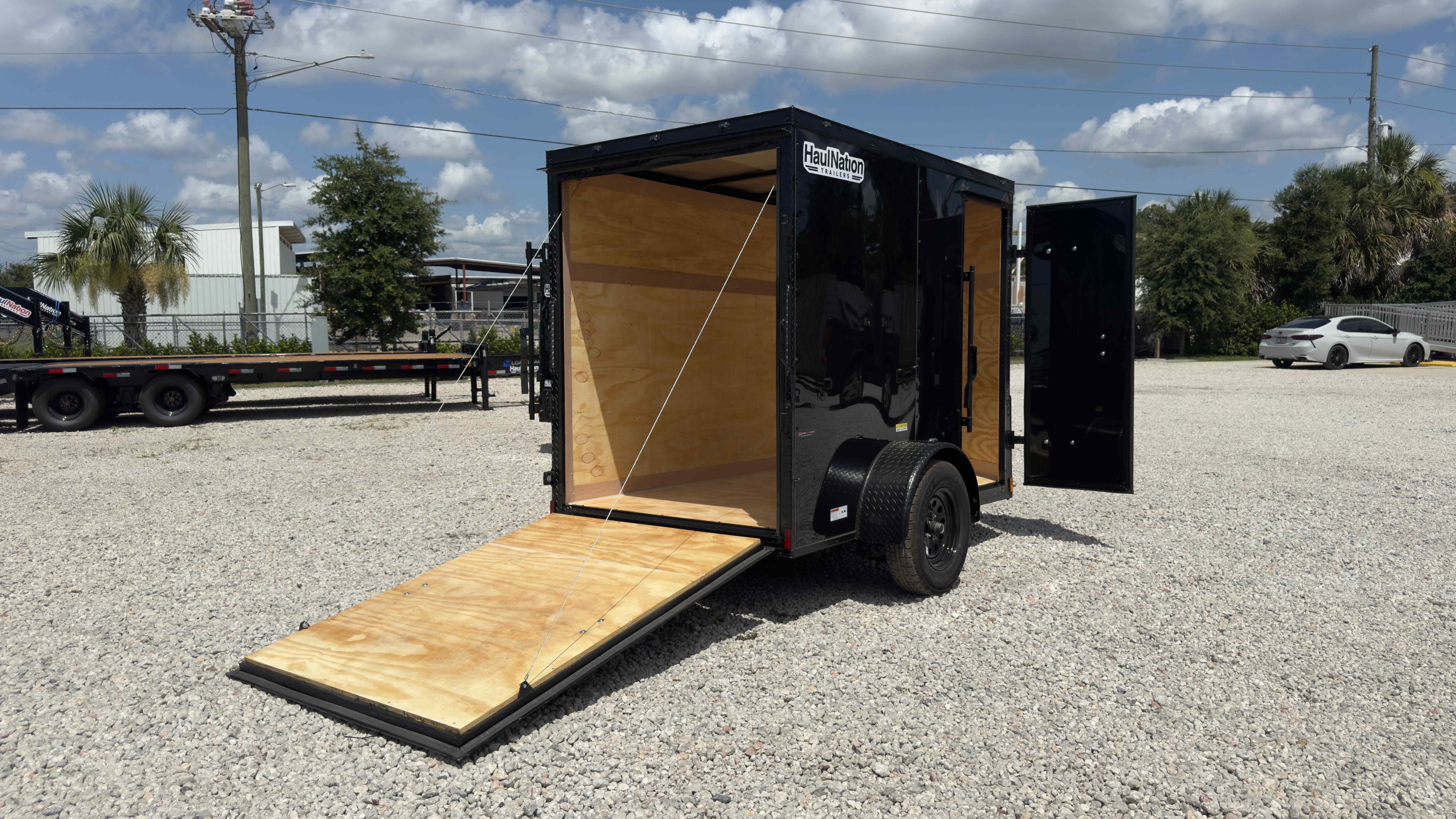 New 5×8 Cynergy Cargo Enclosed Trailer