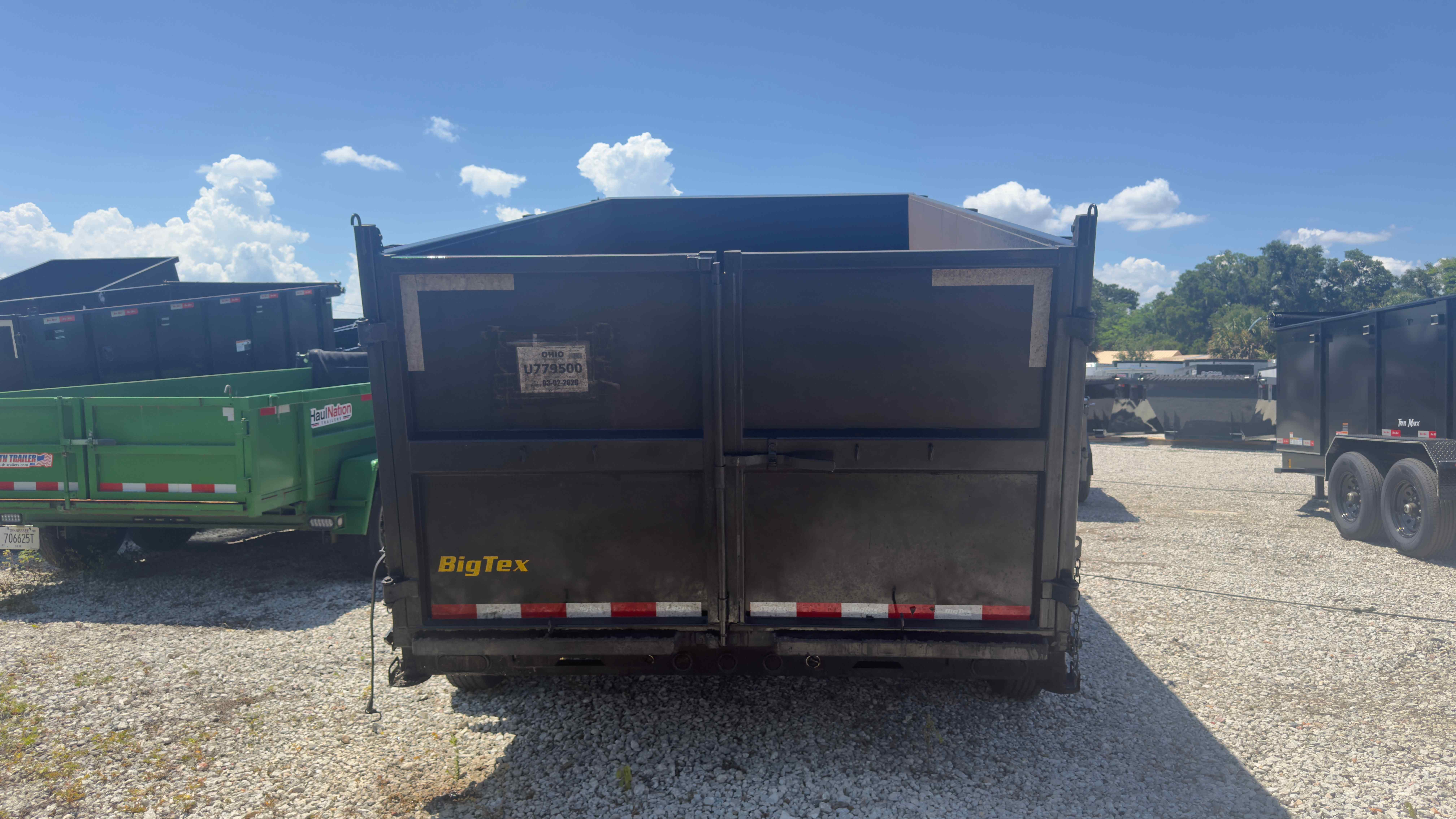 Used 7×14 Big Tex Dump Trailer