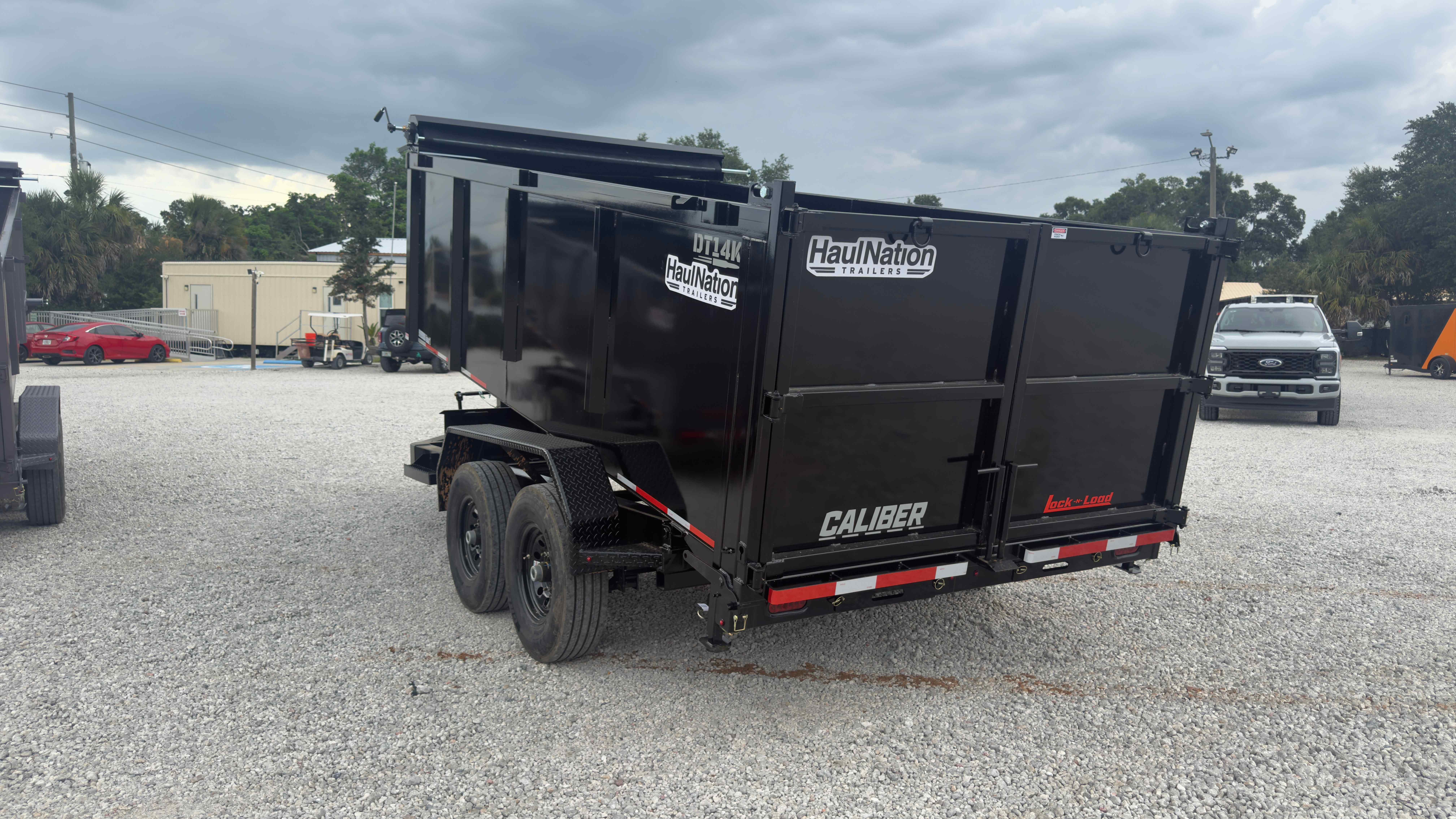 New 7×14 Caliber Dump Trailer
