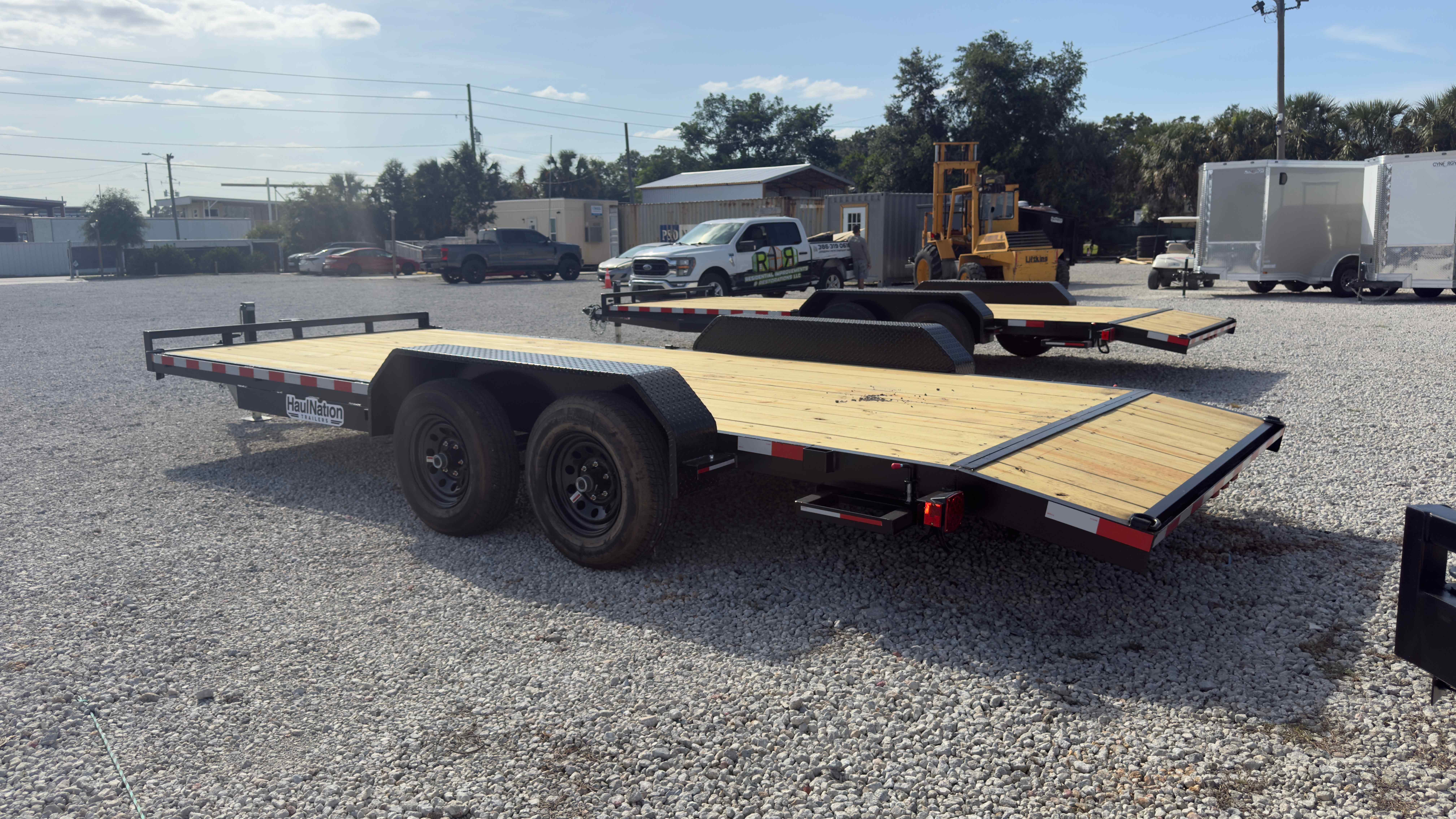 New 7×20 WORLDWIDE TRAILERS Car Trailer