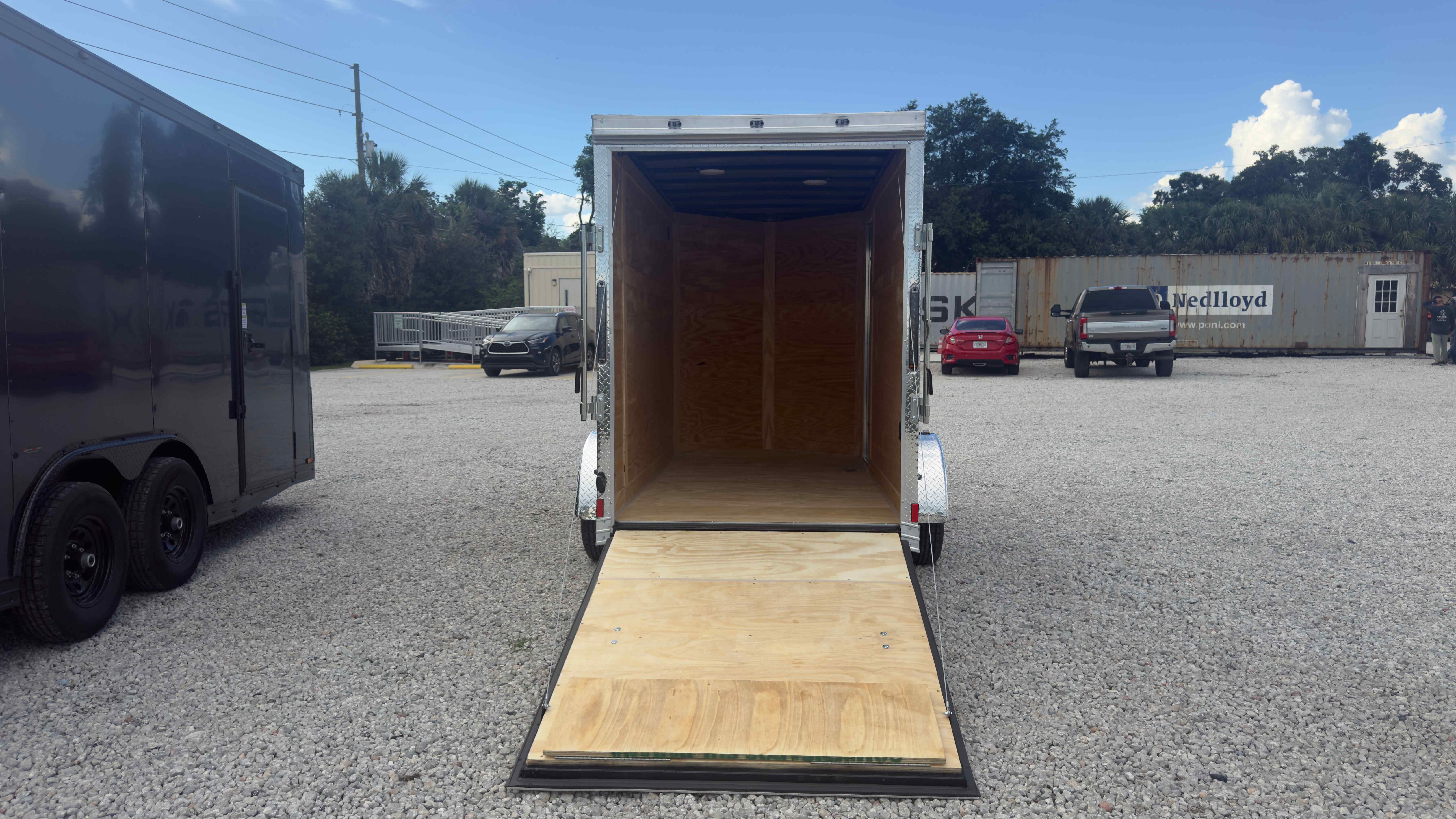 New 5×10 Cynergy Cargo Enclosed Trailer