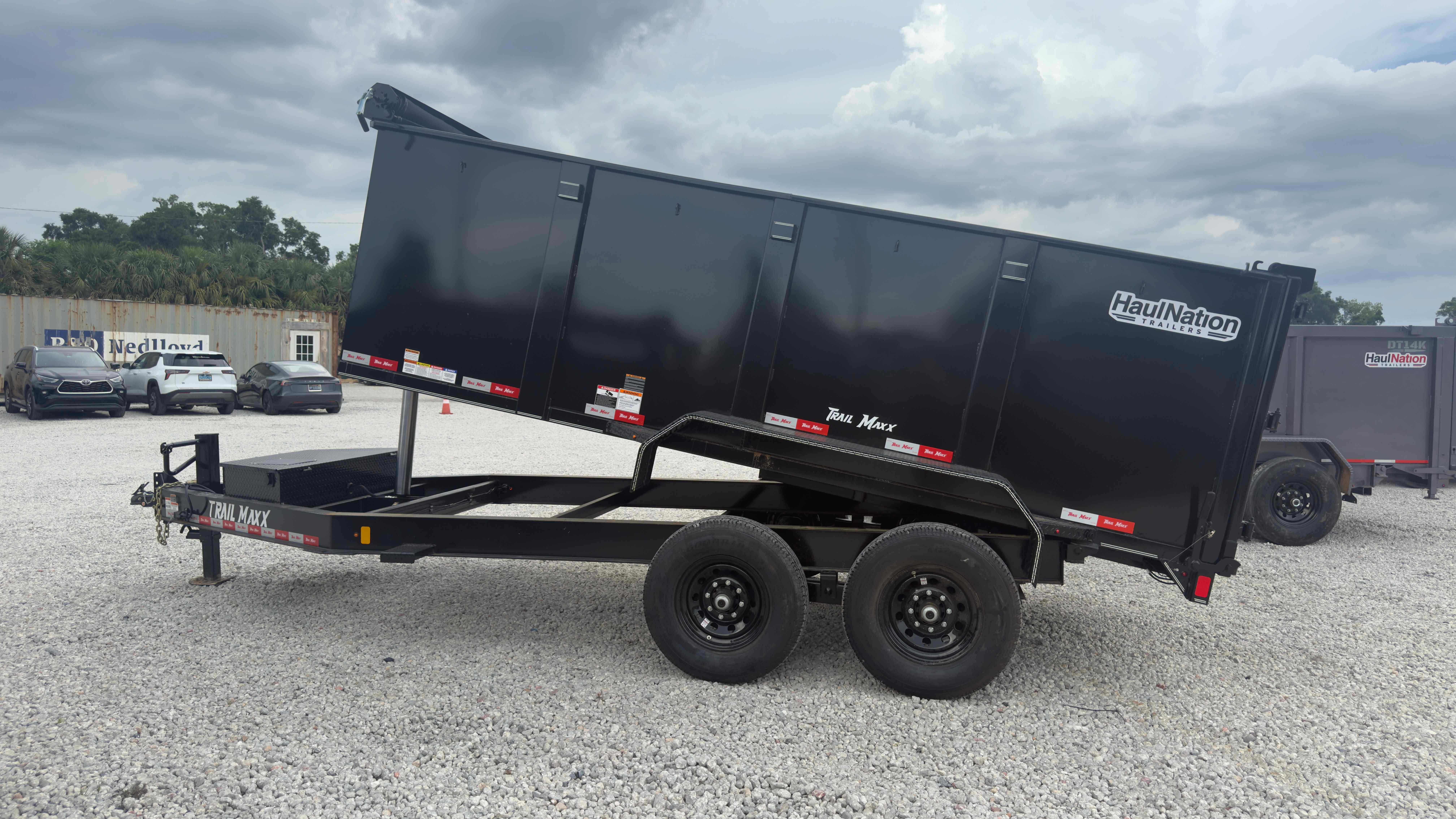 New 7×14 TrailMaxx Dump Trailer