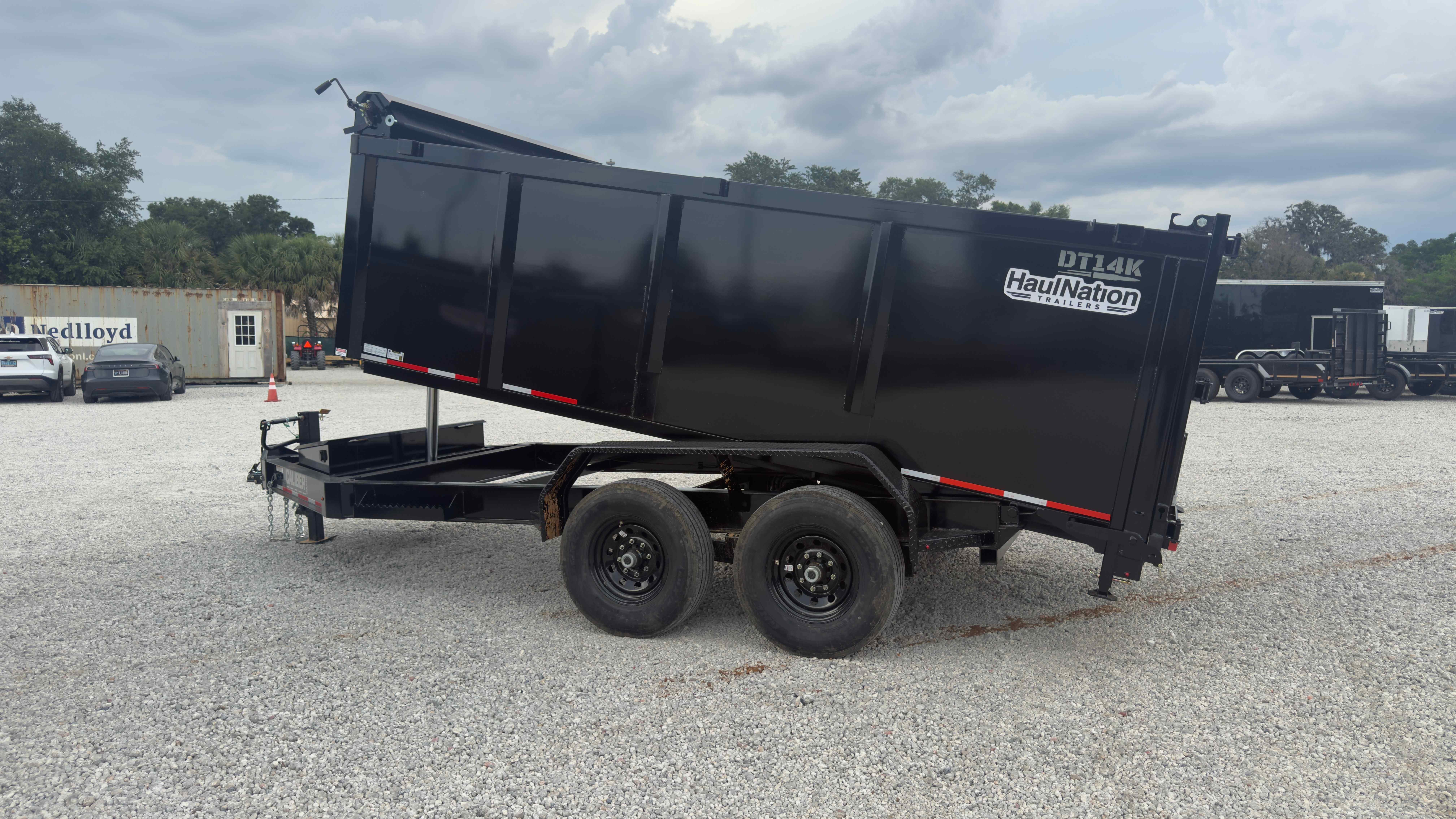 New 7×14 Caliber Dump Trailer