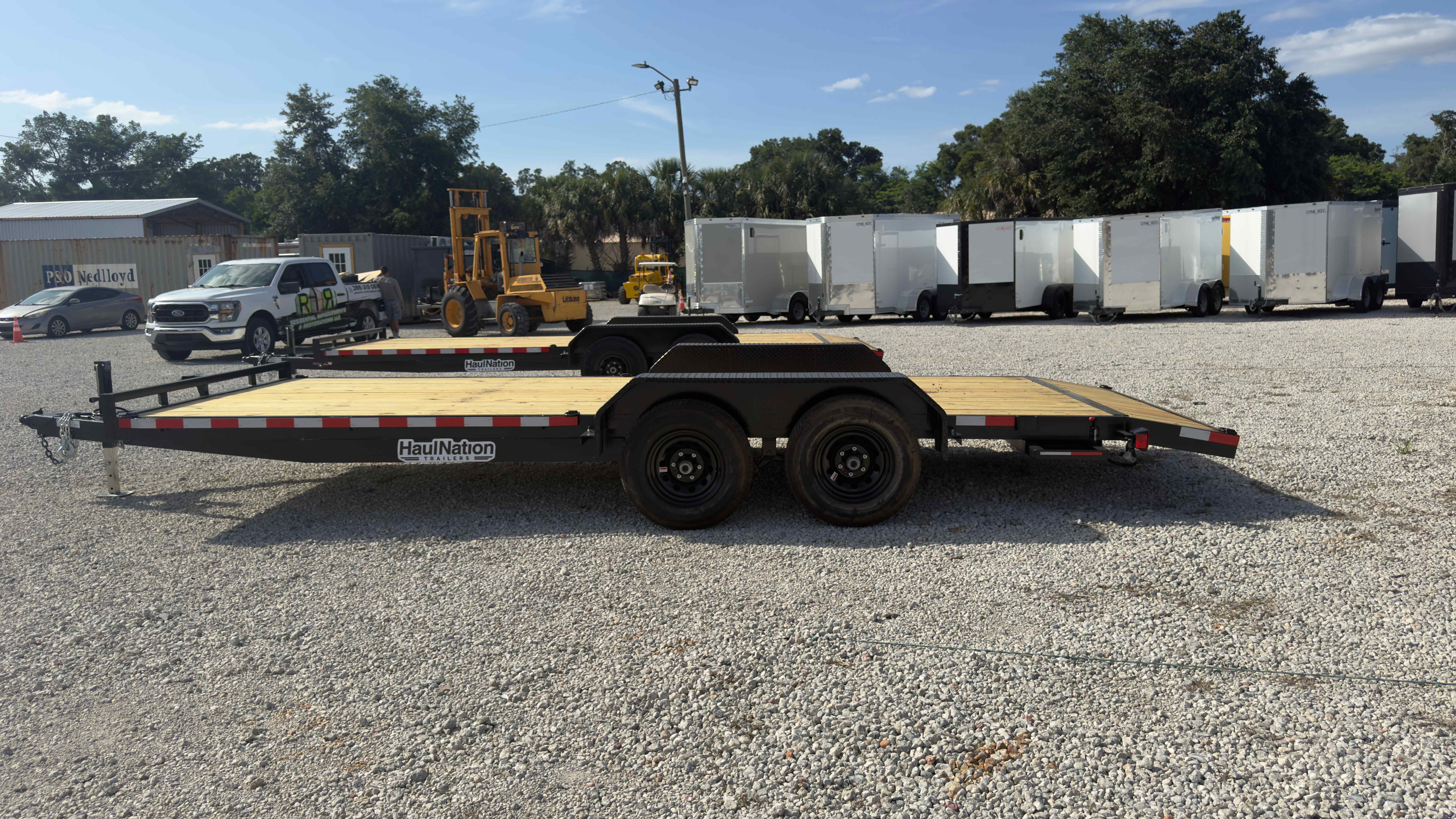 New 7×20 WORLDWIDE TRAILERS Car Trailer