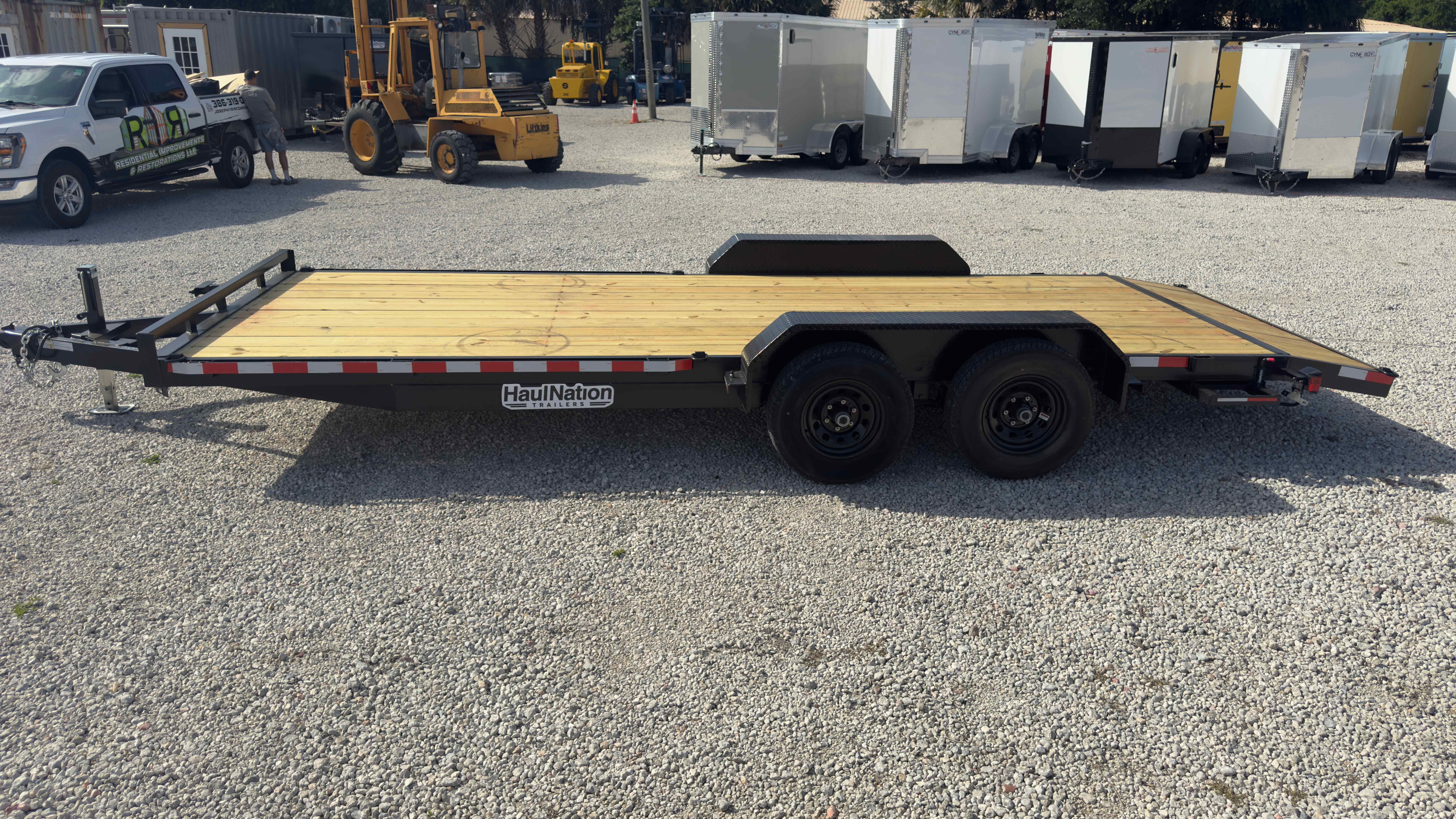 New 7×20 WORLDWIDE TRAILERS Car Trailer
