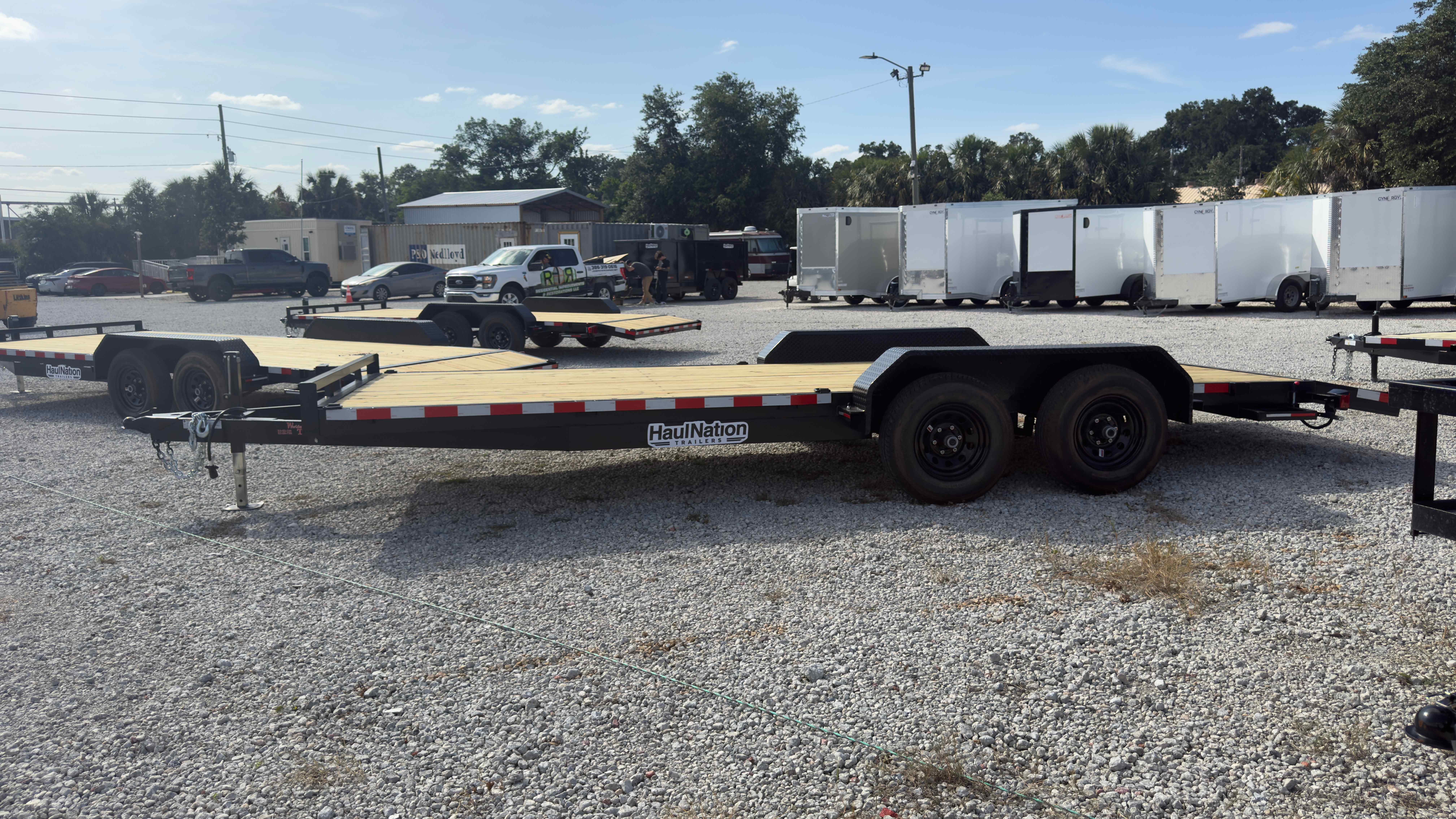 New 7×20 WORLDWIDE TRAILERS Car Trailer