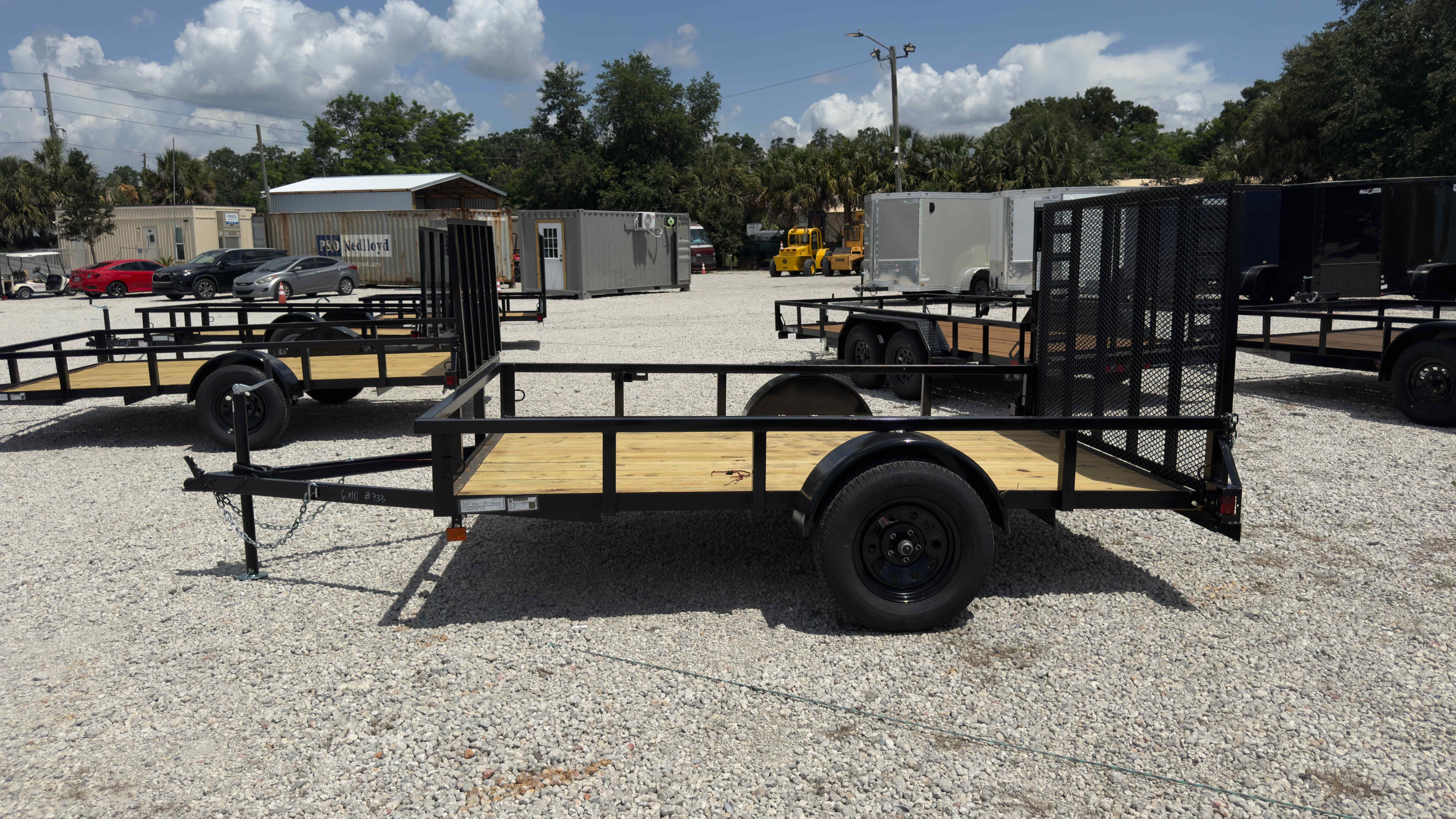 New 6×10 TAYLOR TRAILERS Utility Trailer