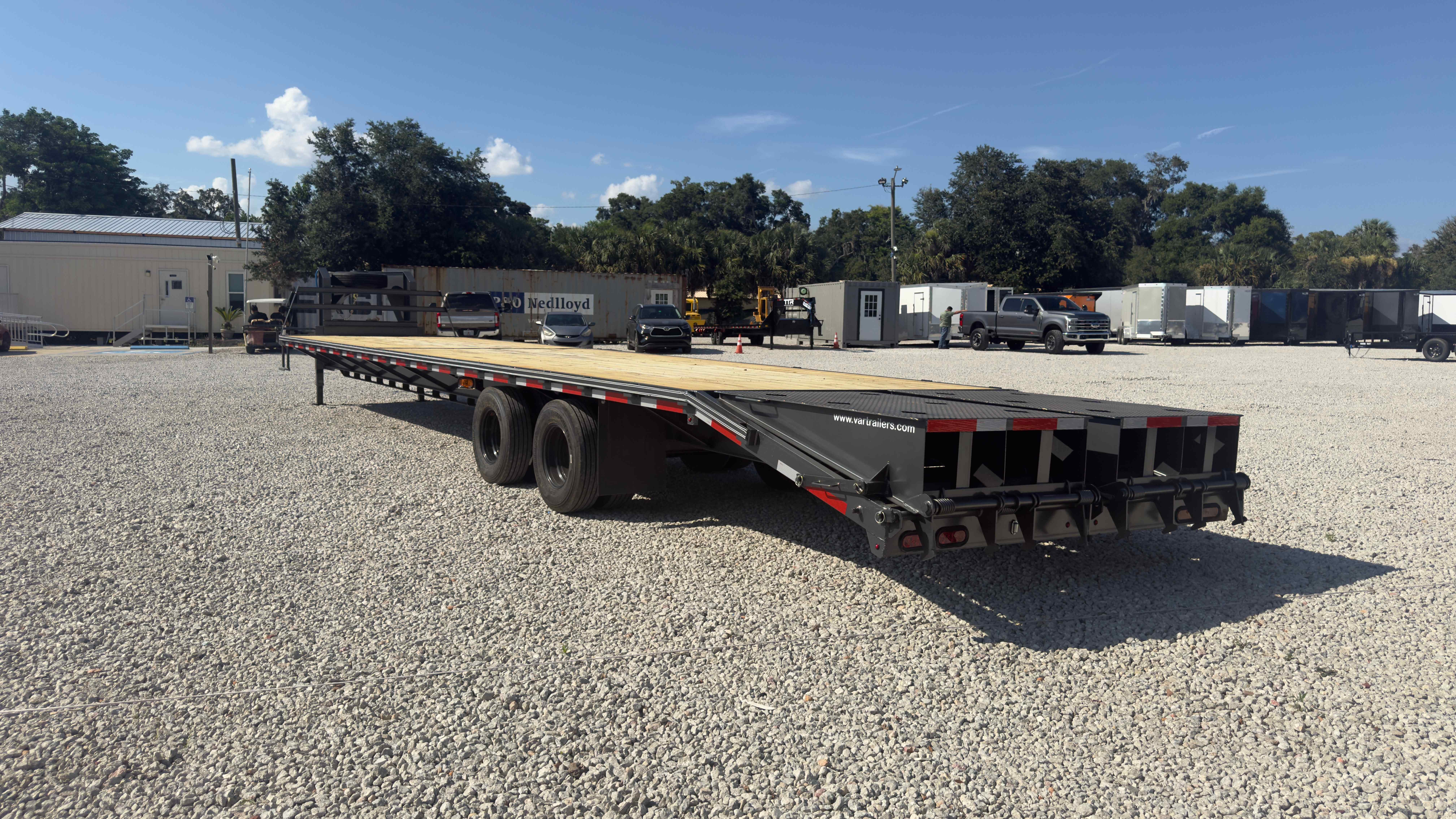 New 8.5×40 VAR TRAILERS LLC Flatbed Trailer