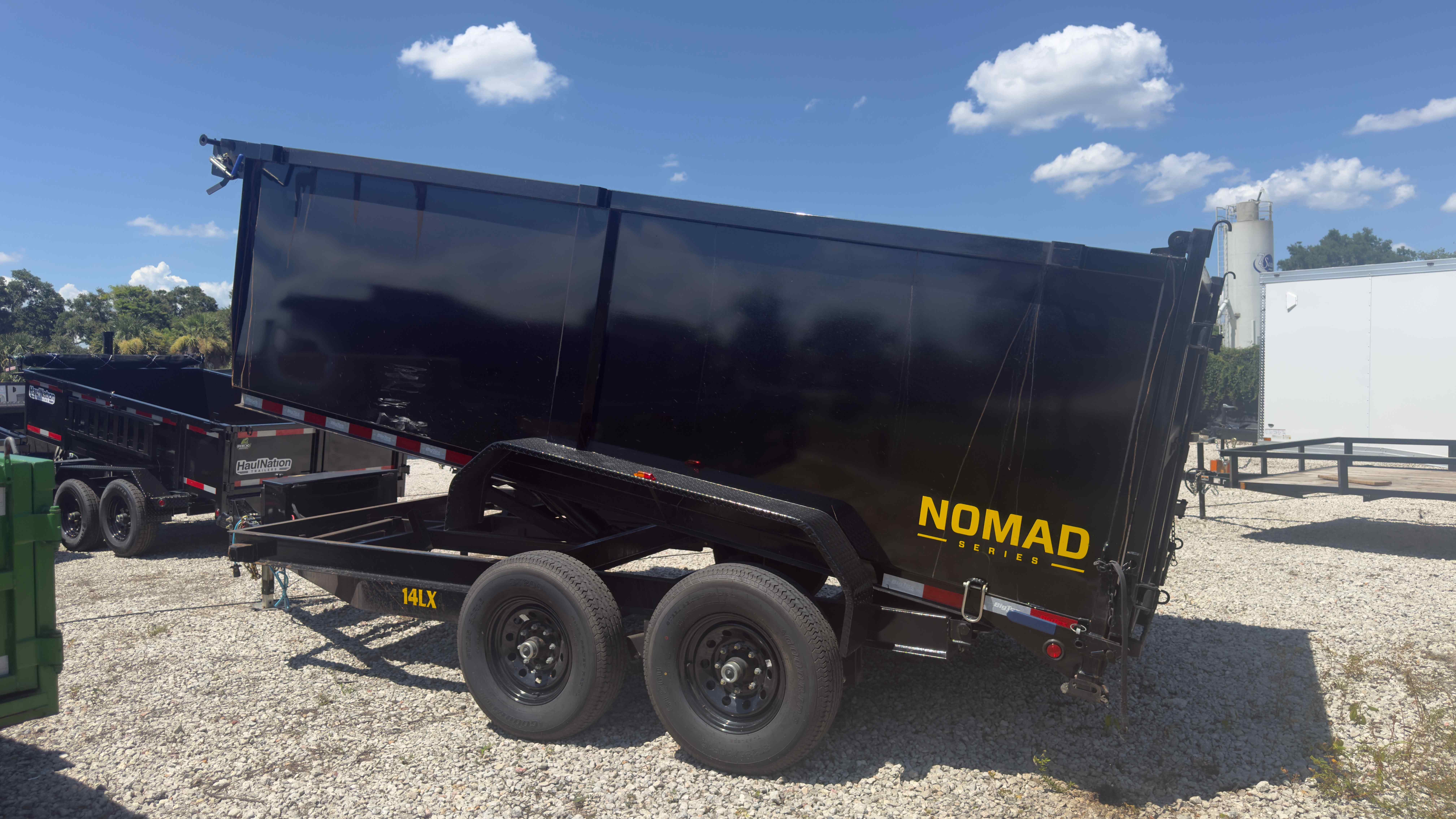 Used 7×14 Big Tex Dump Trailer