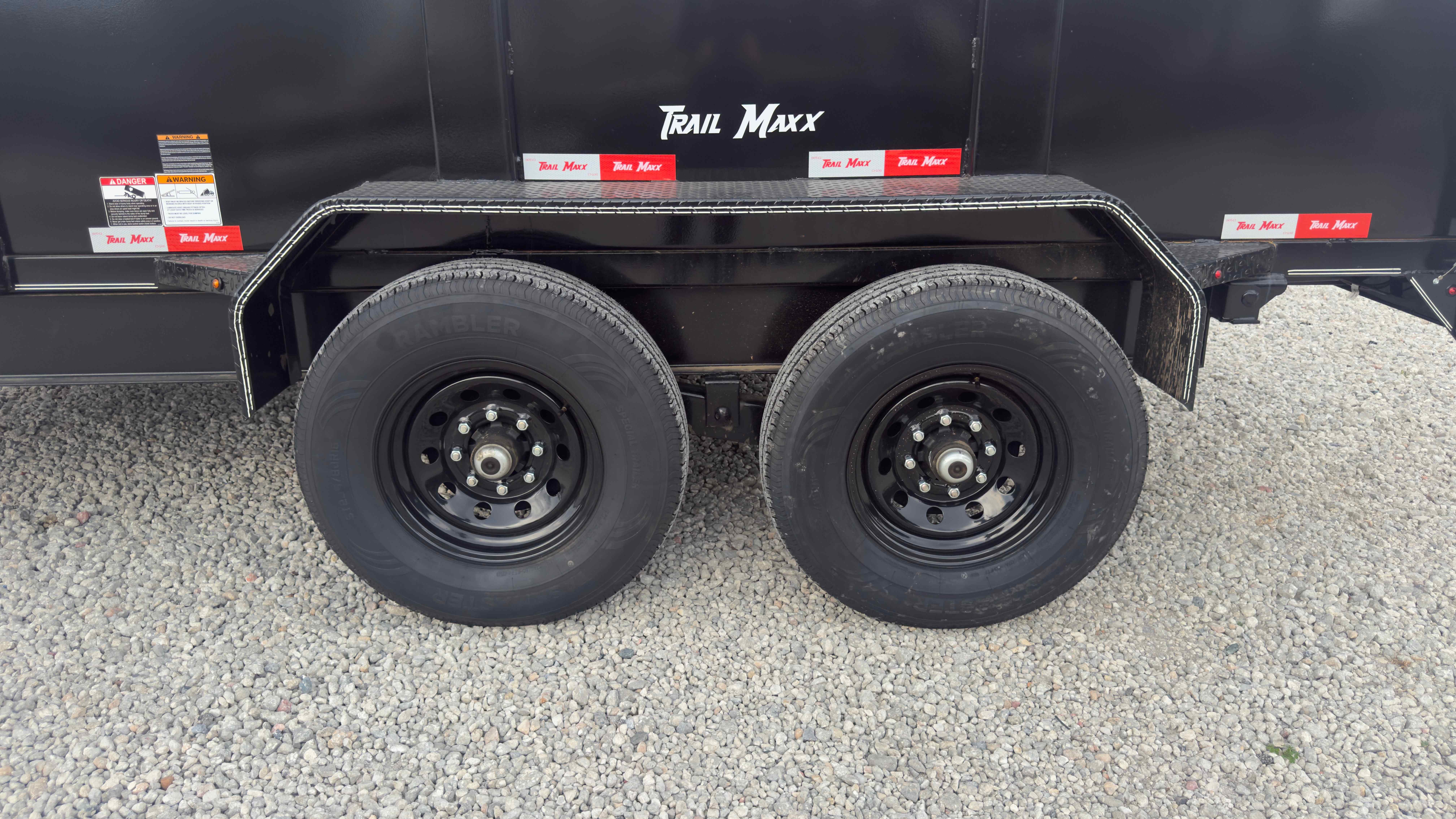 New 7×14 TrailMaxx Dump Trailer
