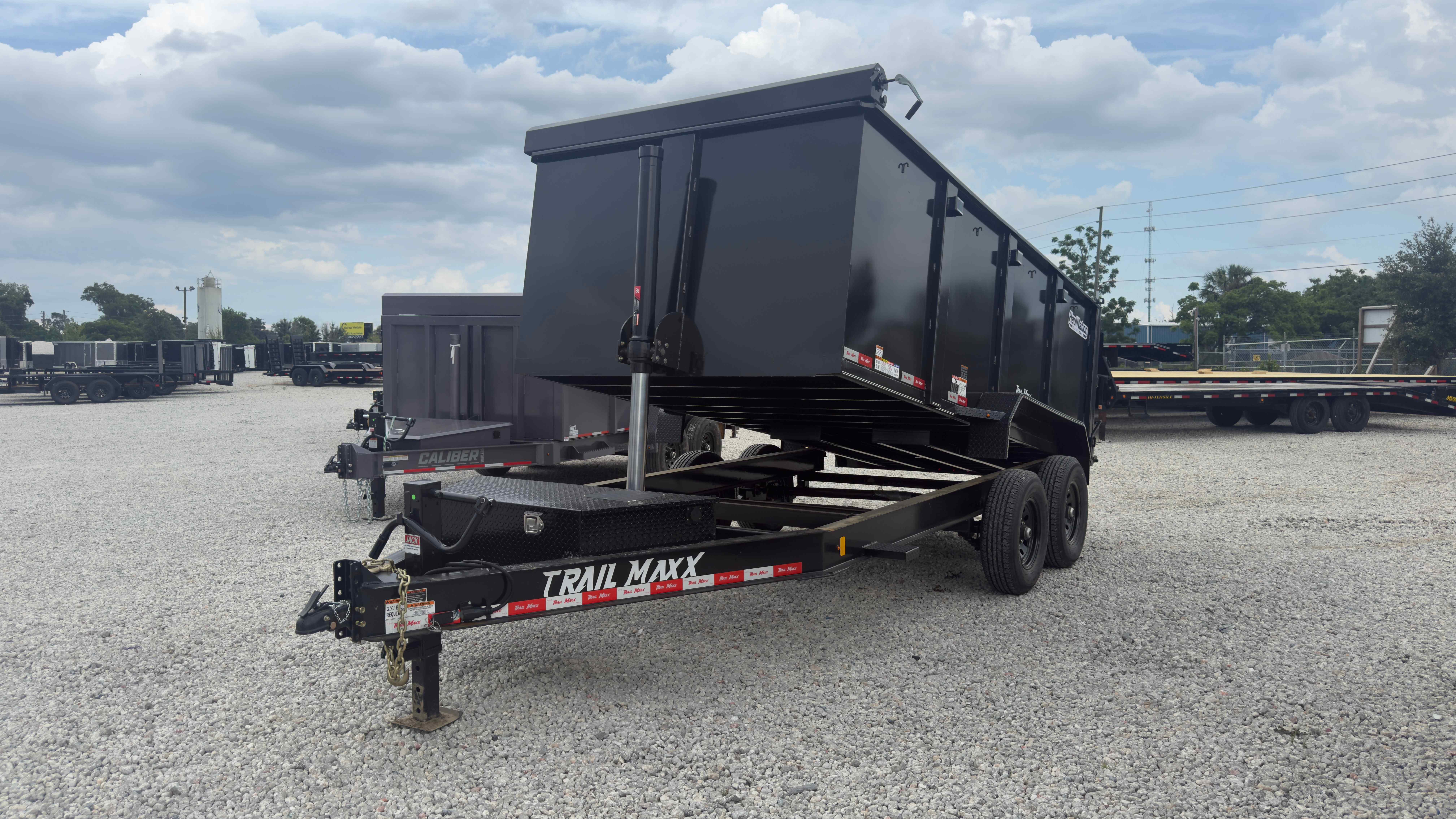 New 7×14 TrailMaxx Dump Trailer
