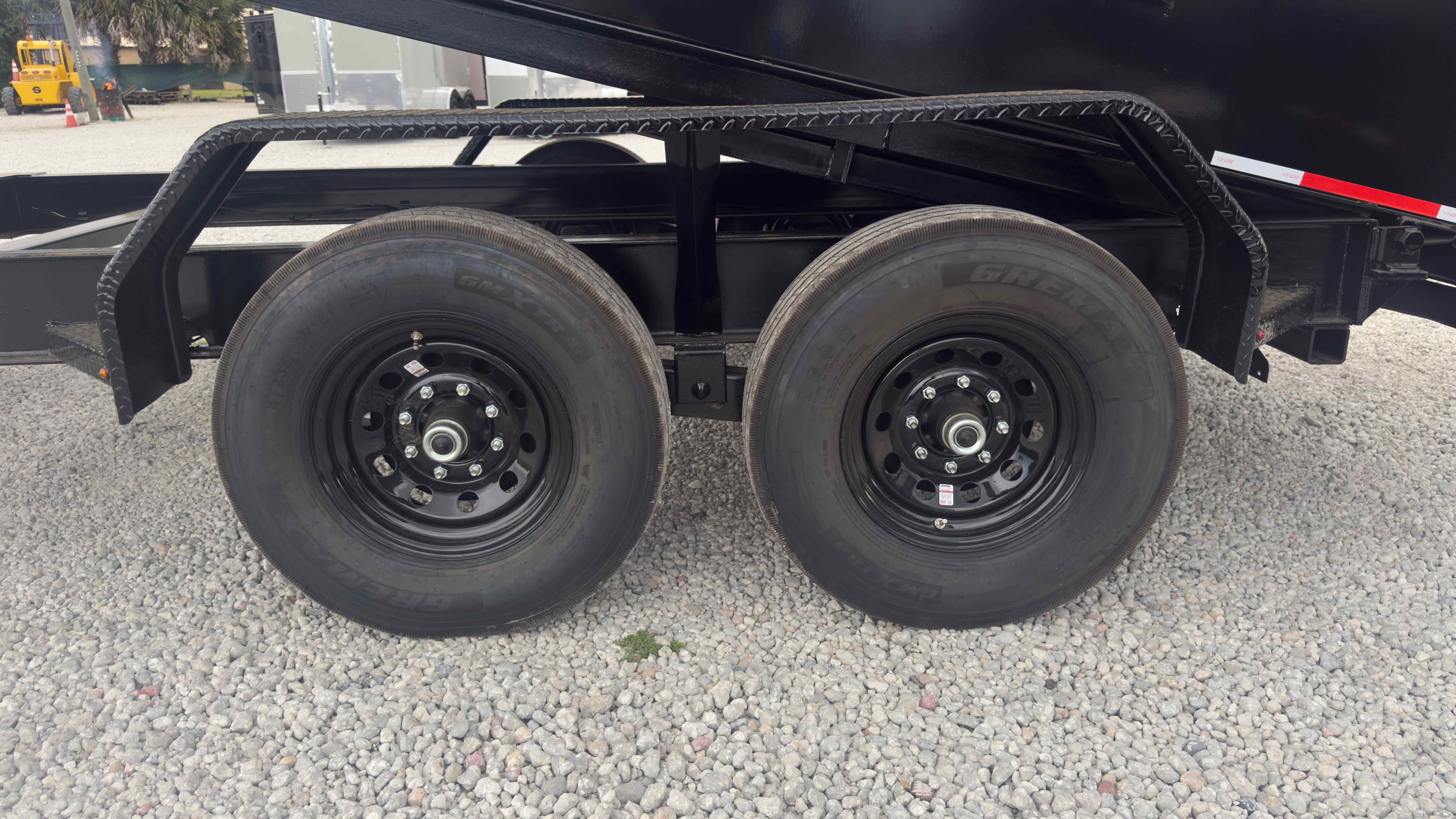 New 7×14 CALIBER Dump Trailer