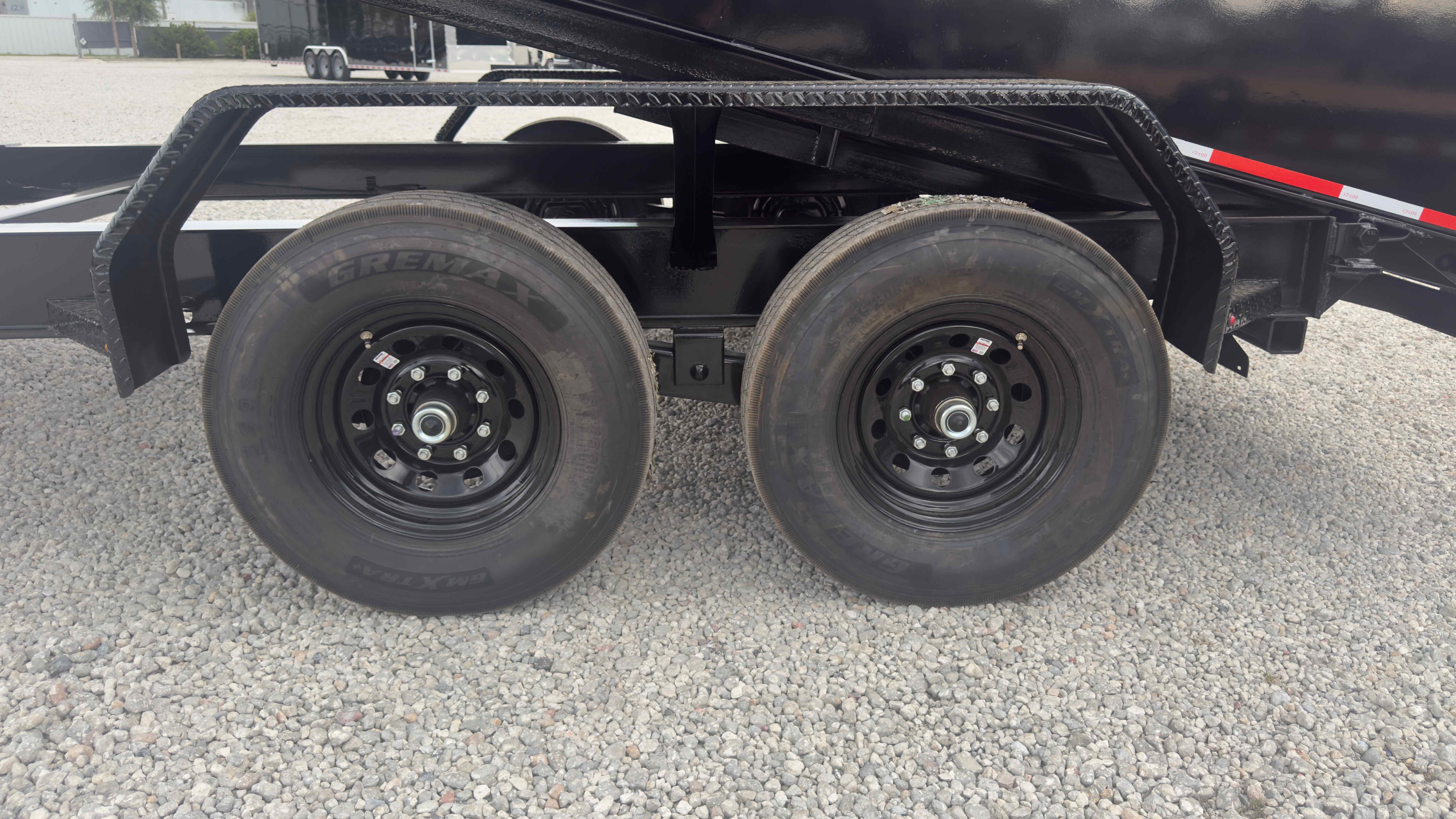 New 7×14 CALIBER Dump Trailer