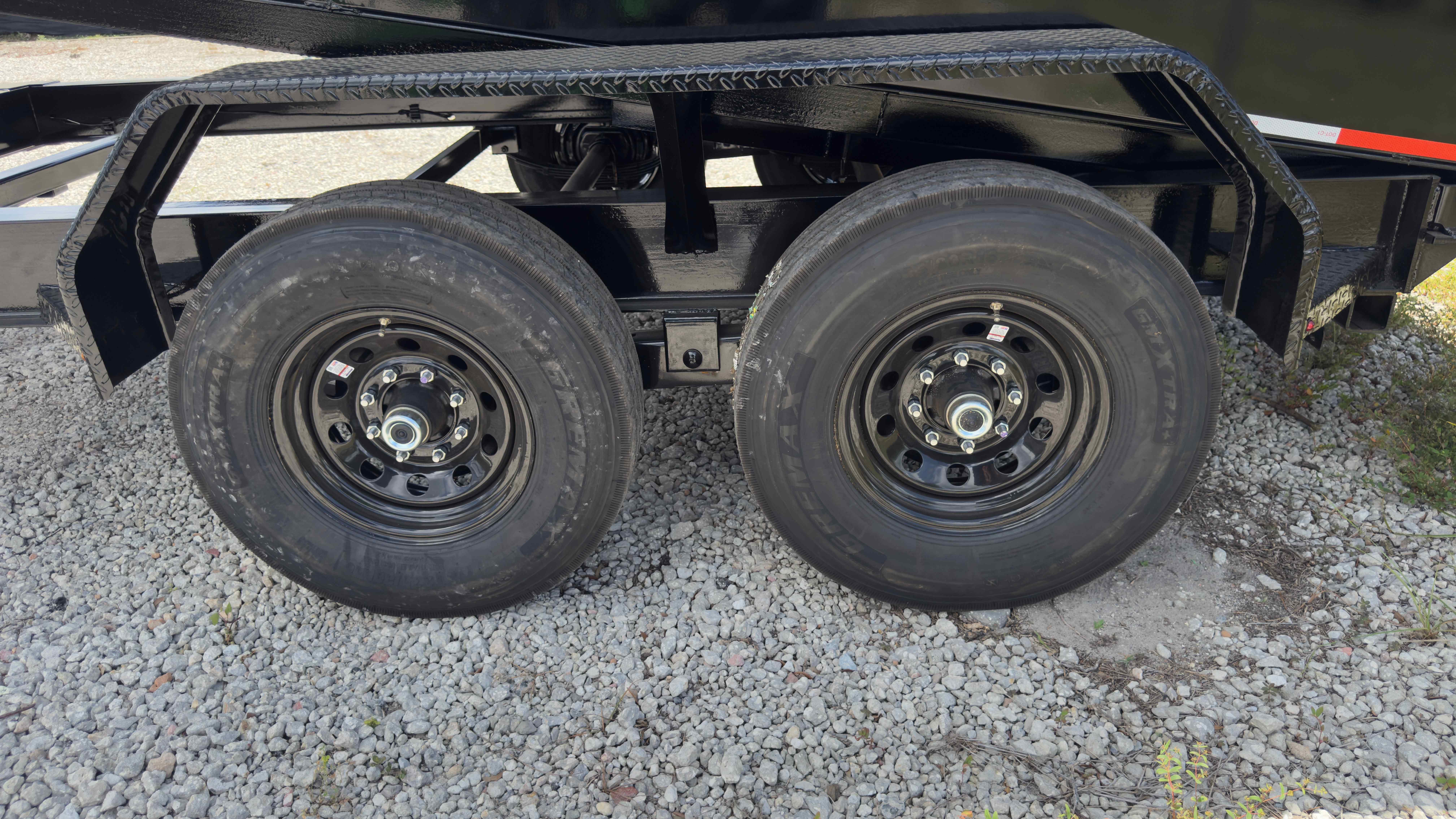 New 7×14 CALIBER Dump Trailer