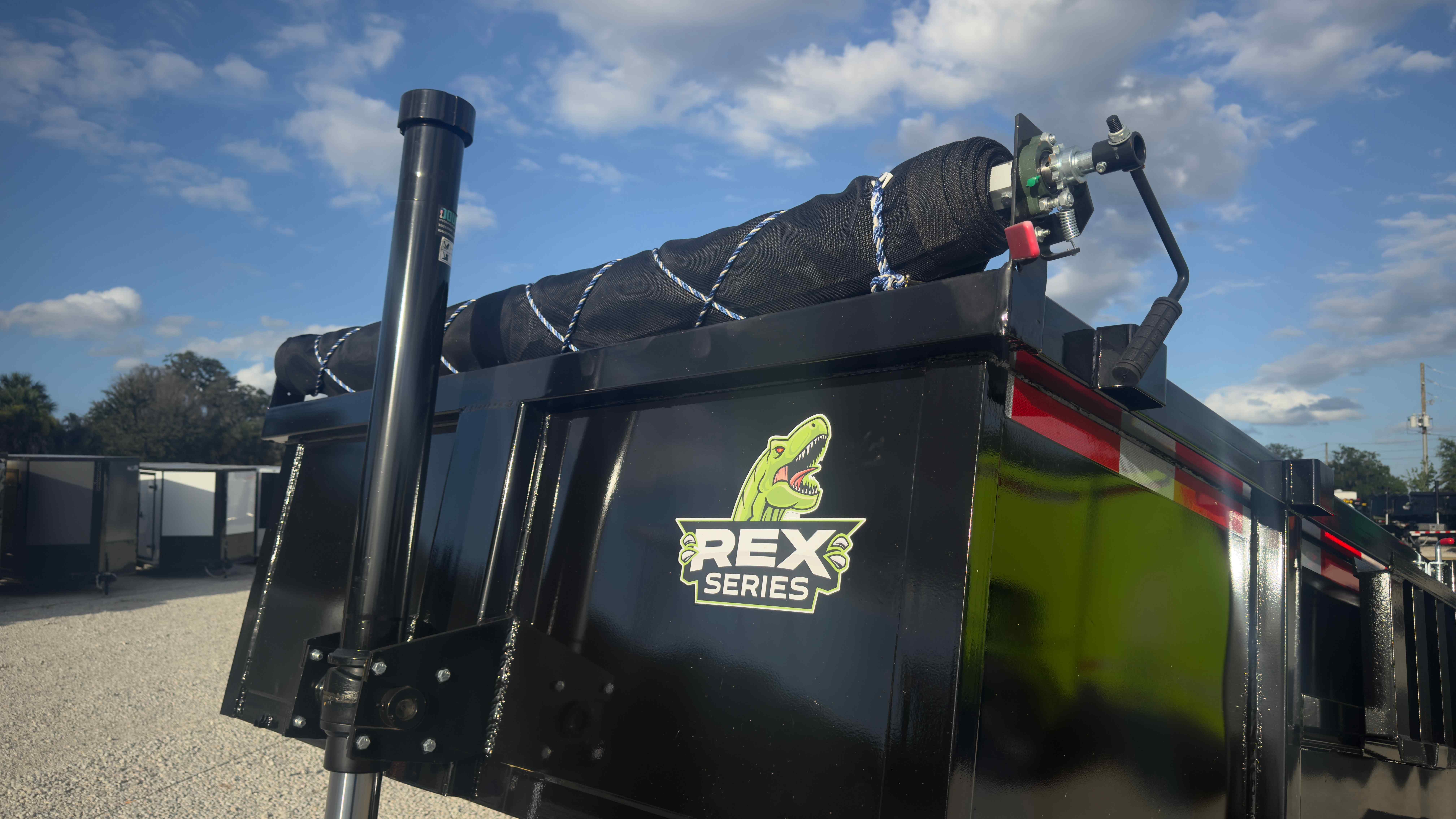 New 6×12 Steel Pines Cargo, LLC Dump Trailer