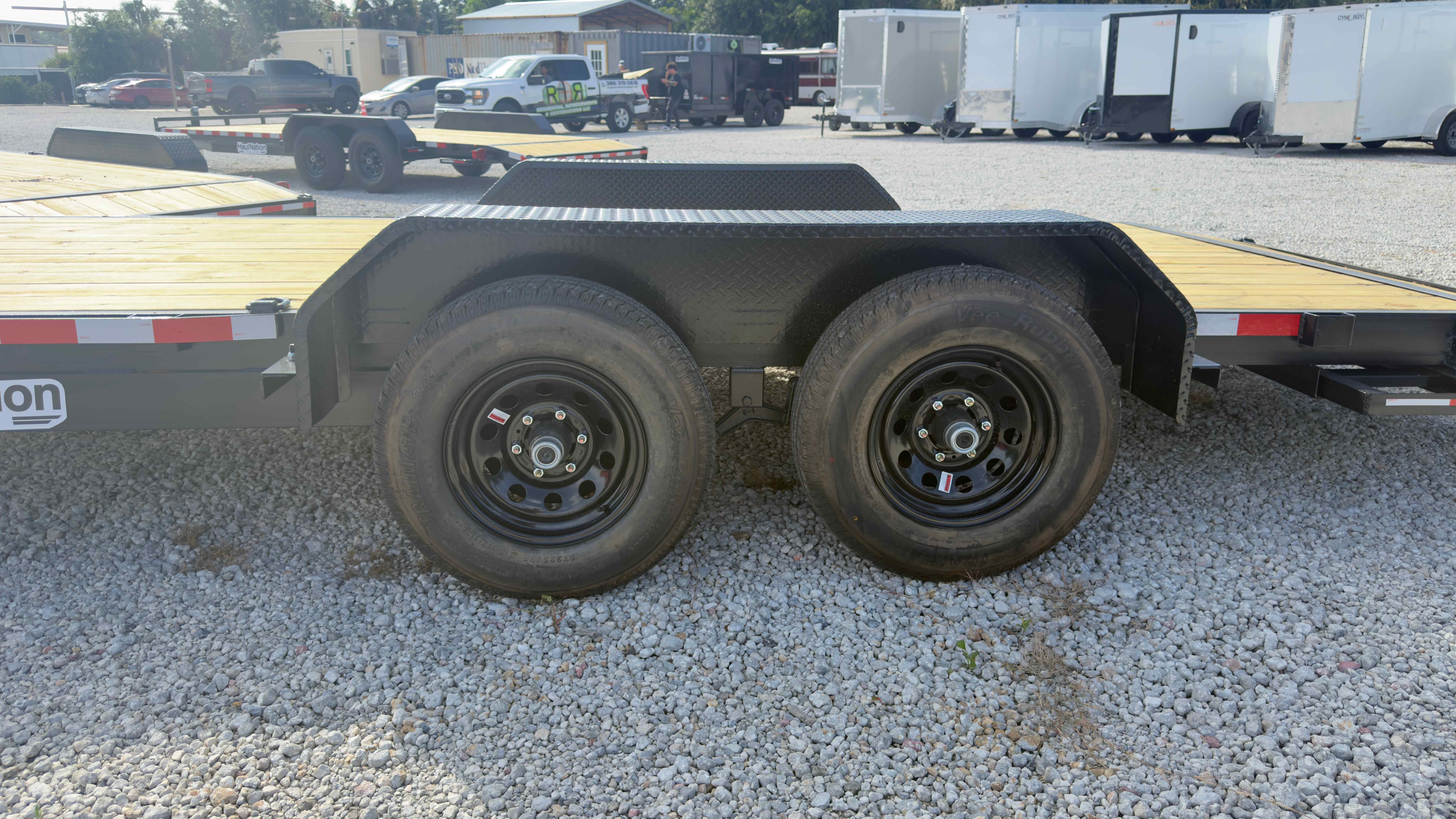 New 7×20 WORLDWIDE TRAILERS Car Trailer