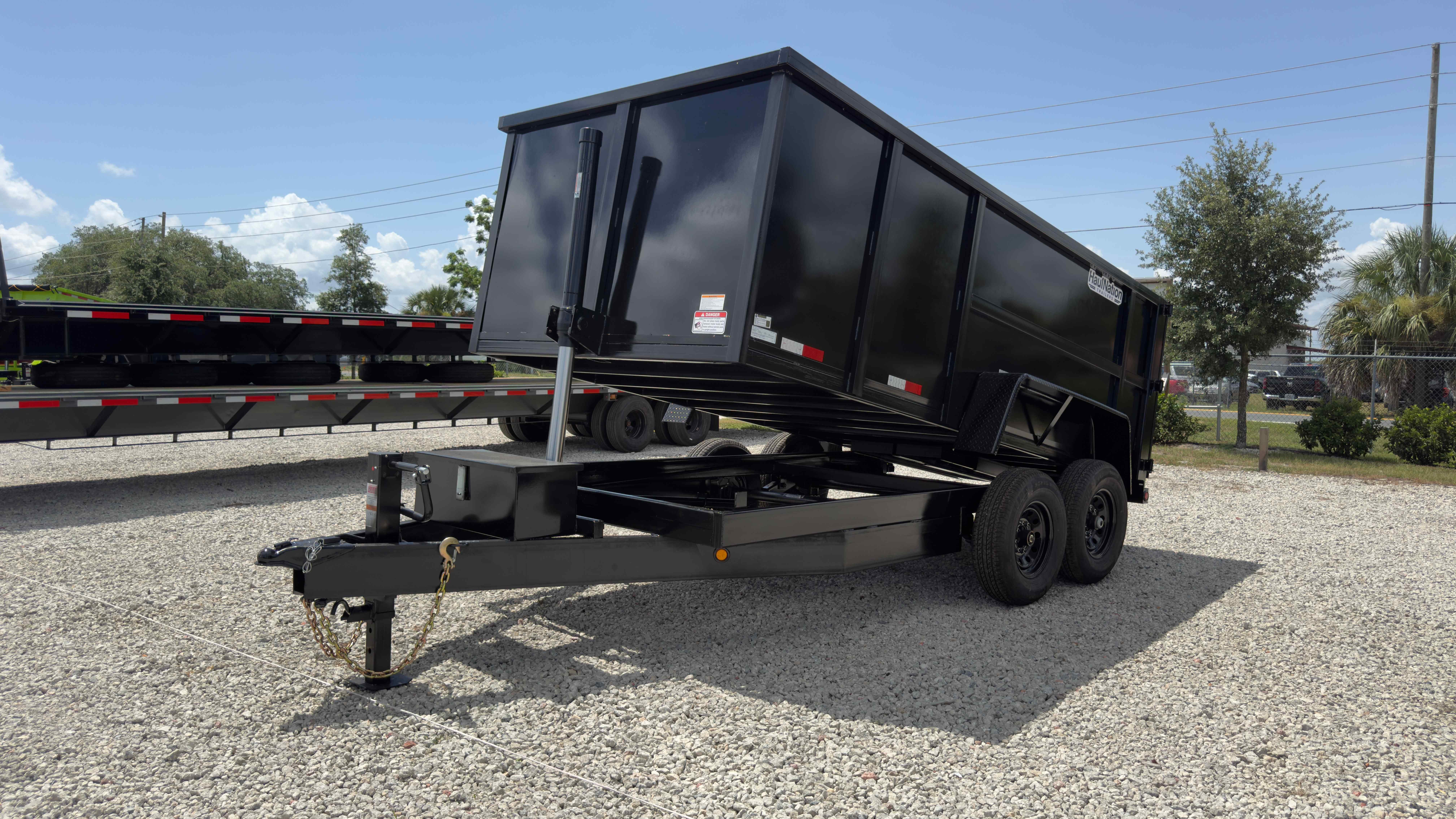New 7×14 TAYLOR TRAILERS Dump Trailer