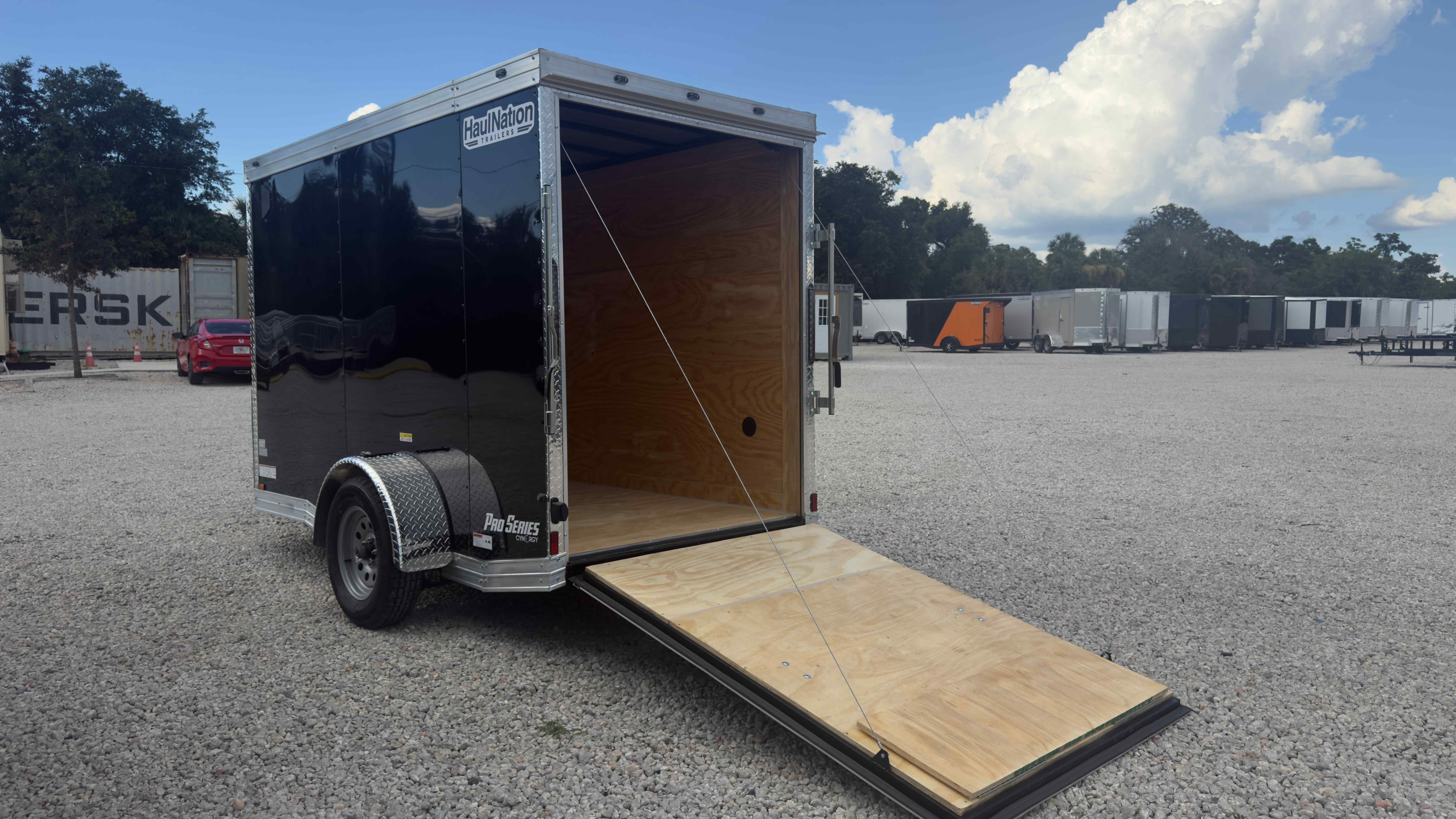 New 5×10 Cynergy Cargo Enclosed Trailer